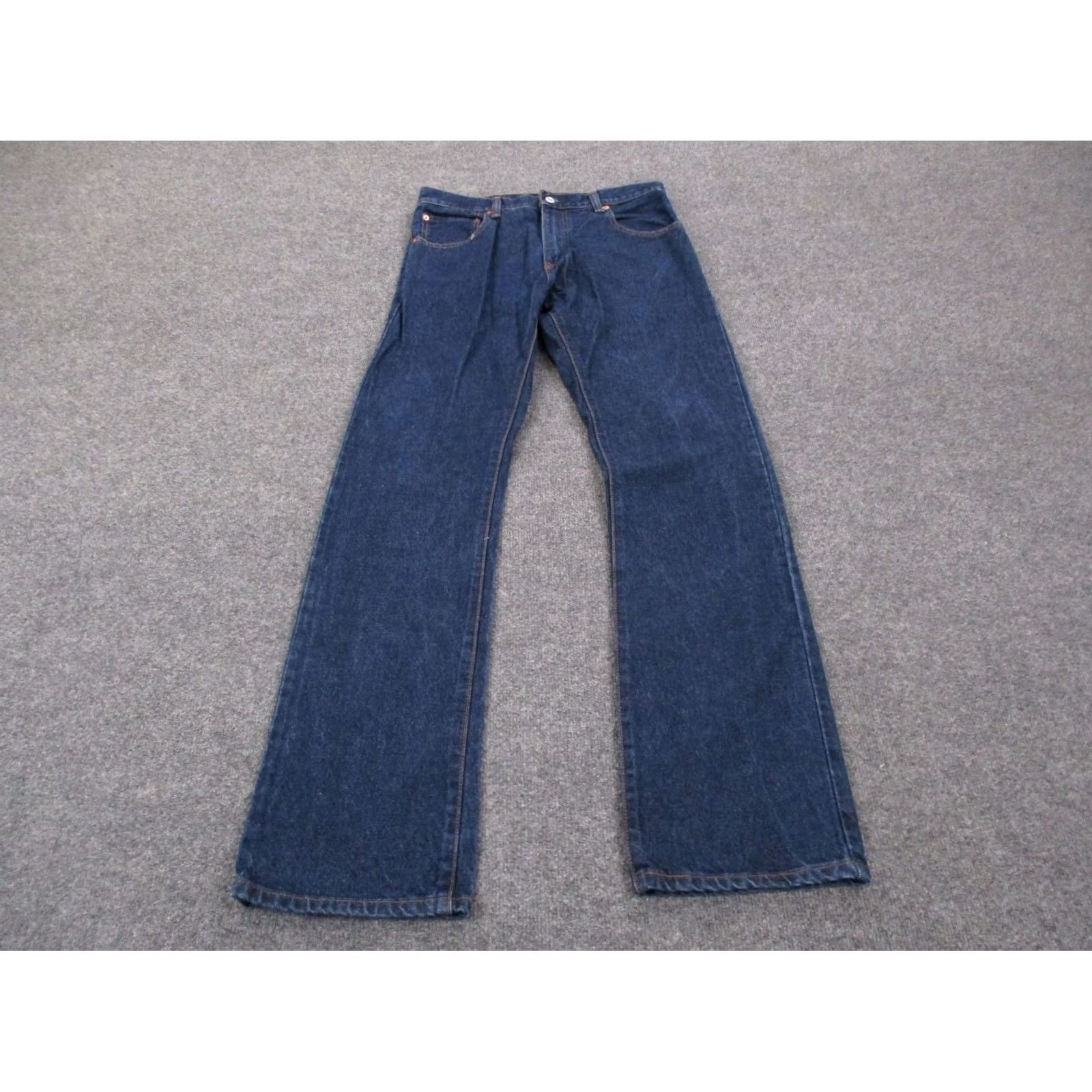 Levi's VINTAGE Levi's Jeans Mens 32 X 34 Blue Denim Bootcut 517 Red Tab Boots Cut Jeans Mens Size US 32 / EU 48 - 2 Thumbnail