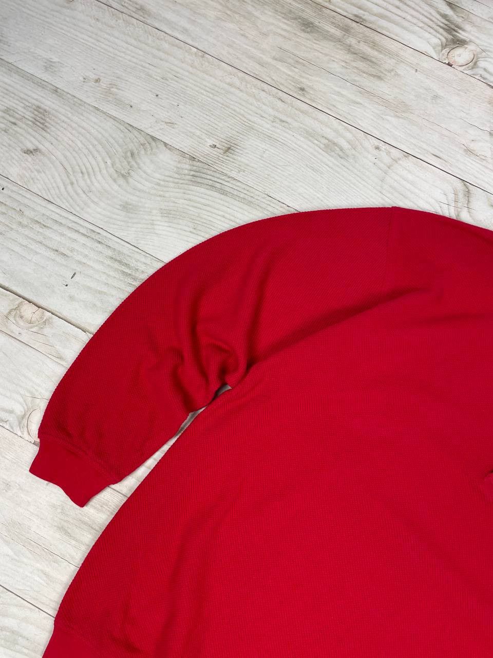 Vintage × Yves Saint Laurent Vintage Yves Saint Laurent Polo Sweatshirt Red Mini Logo Size US XXL / EU 58 / 5 - 6 Thumbnail