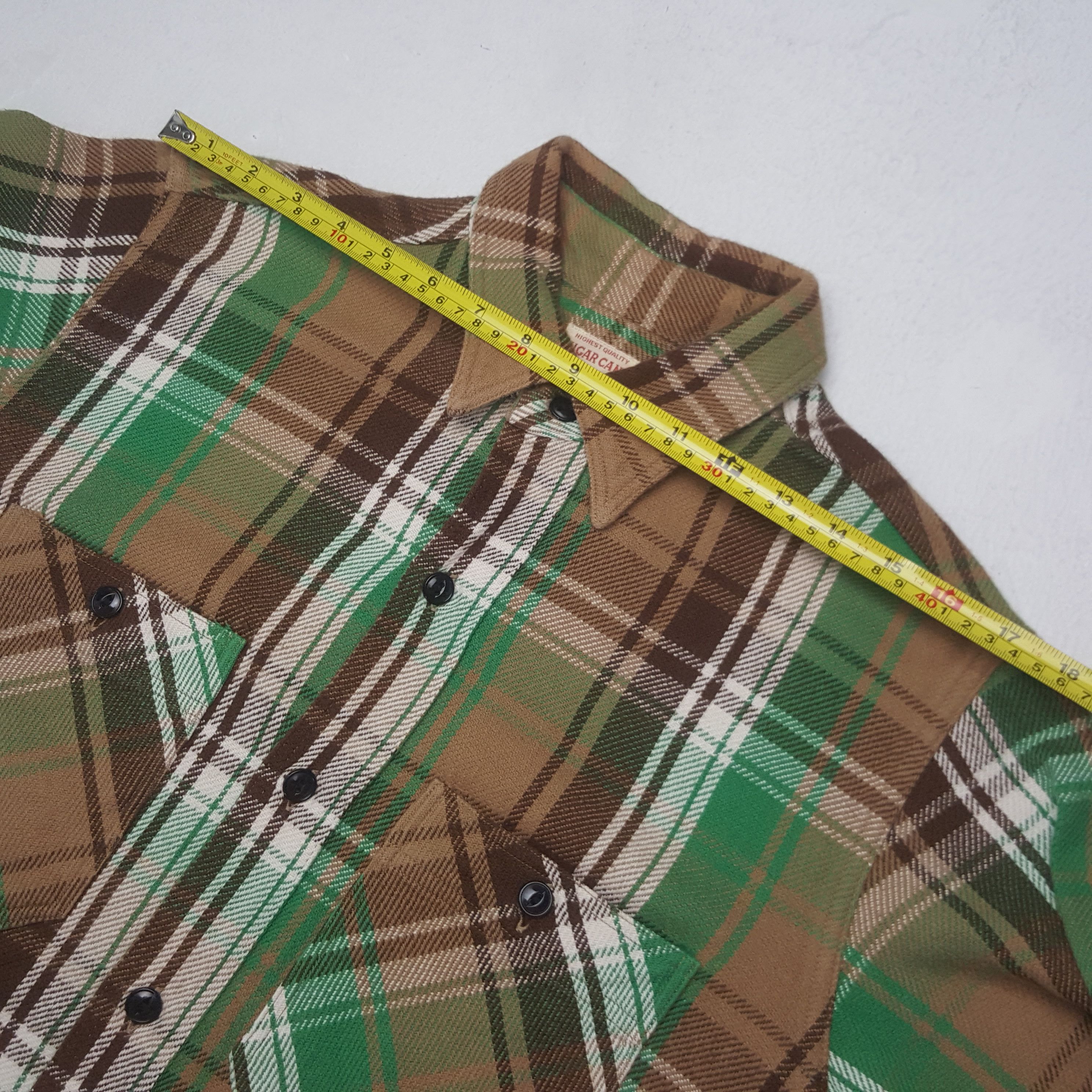 Sugar Cane Vintage Sugar Cane Flannel Button Up Shirt Size US M / EU 48-50 / 2 - 5 Thumbnail