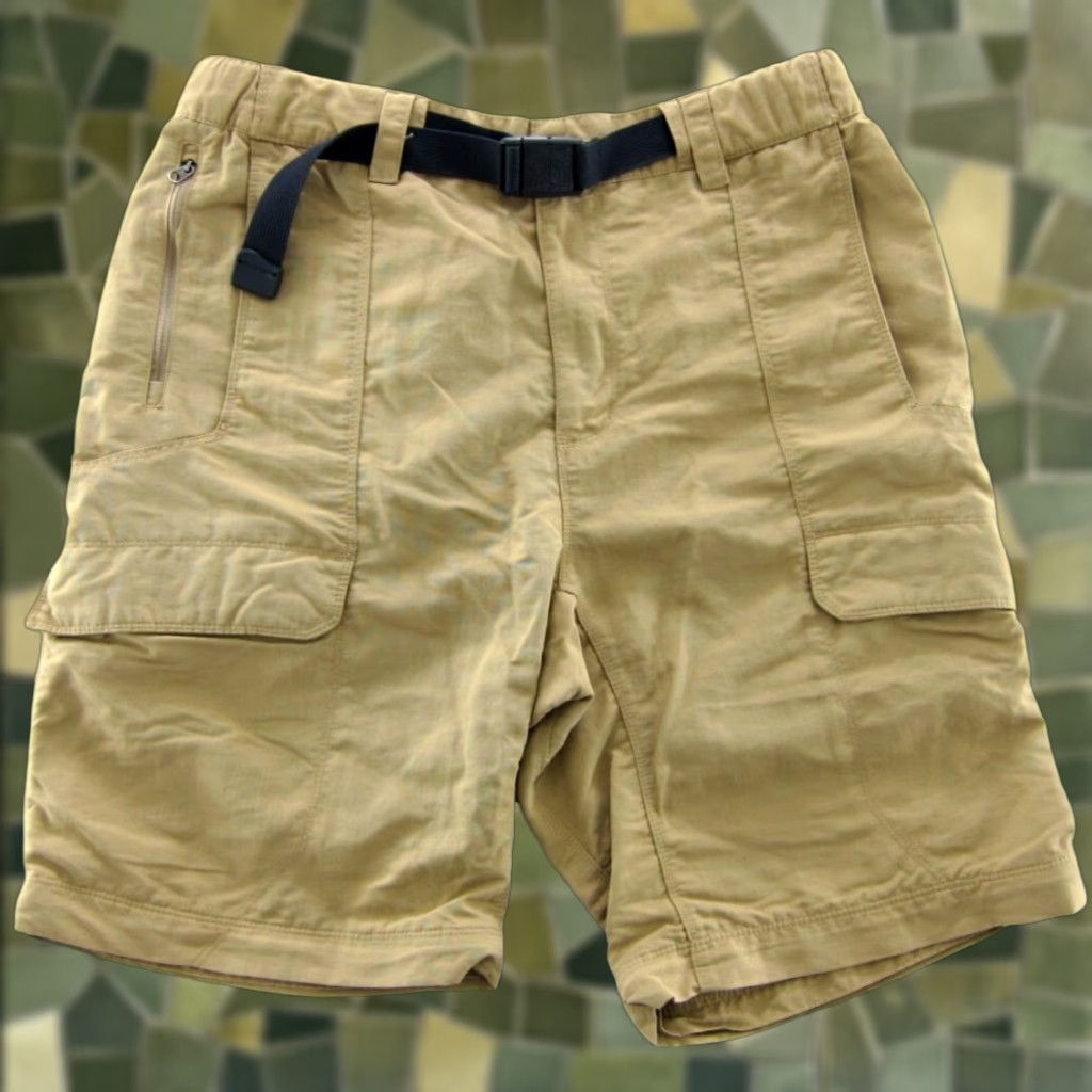 The North Face The North Face The North Face 100% Nylon Brown Lightweight Hike Travel Pocket Cargo Short Men M Size US 31 - 1 Thumbnail