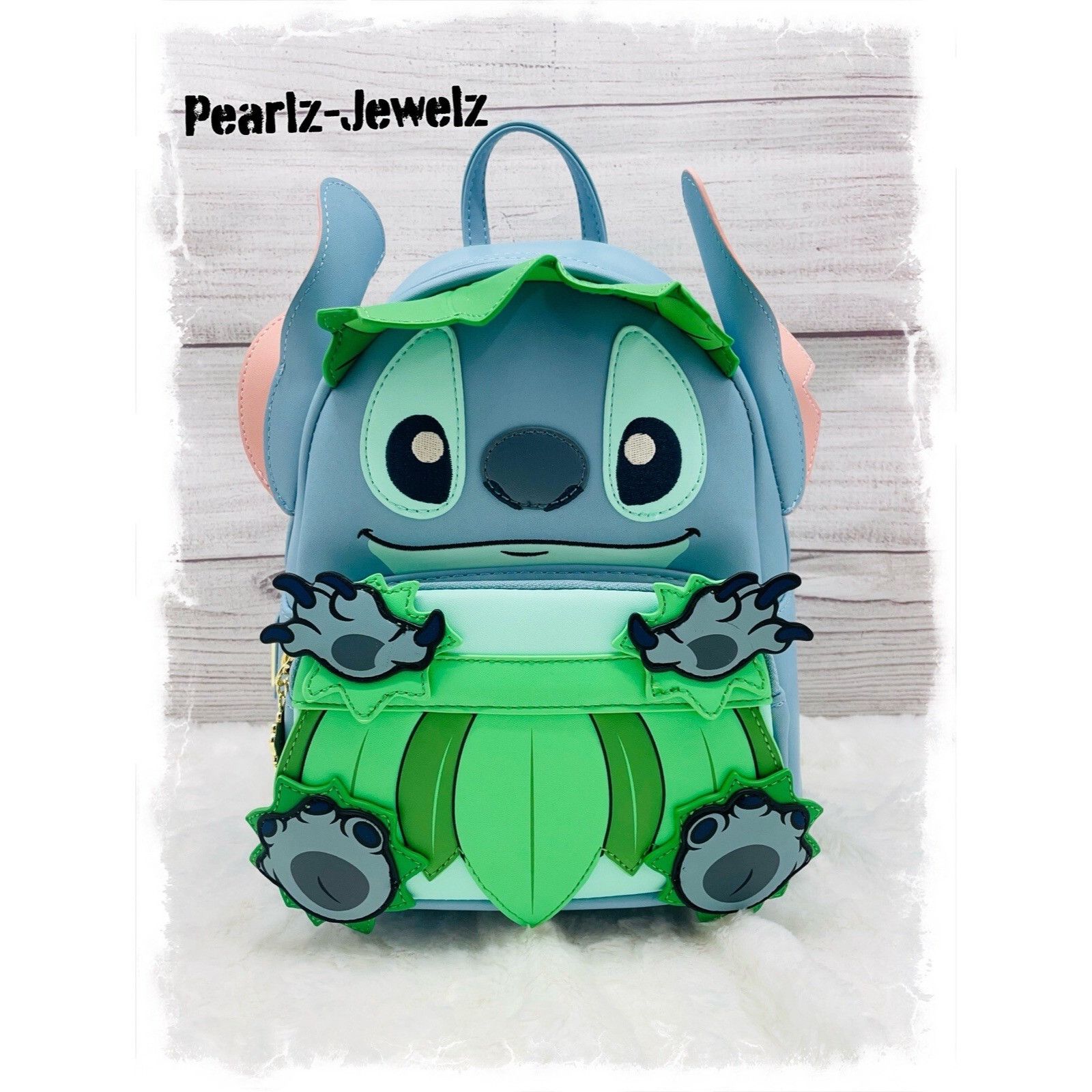 Disney Loungefly Disney Lilo & Stitch Luau Hula Dancing Figural Cos Size ONE SIZE - 1 Thumbnail