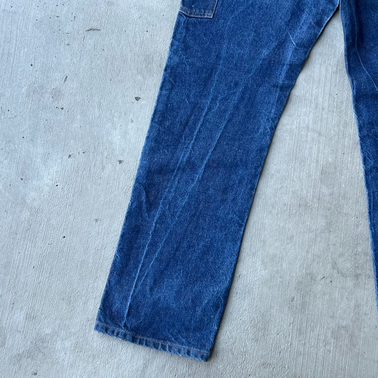 Carhartt × Vintage Carhartt denim blue jean double knee work carpenter pants Size US 31 - 9 Thumbnail