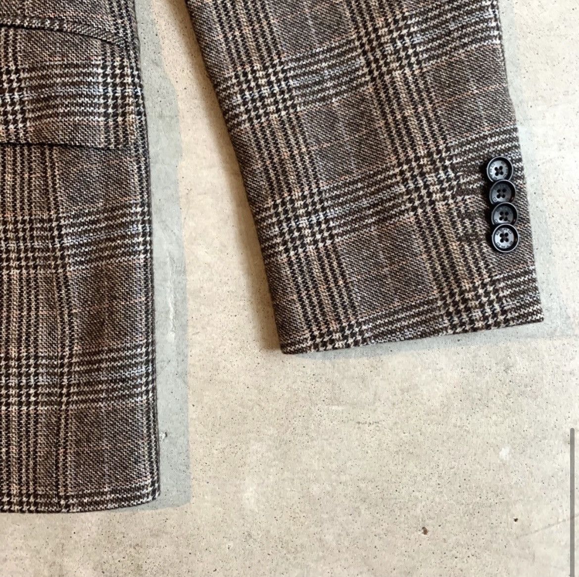 Etro Etro Brown Check Wool Blazer, Like New Size 50R Size 50R - 6 Thumbnail