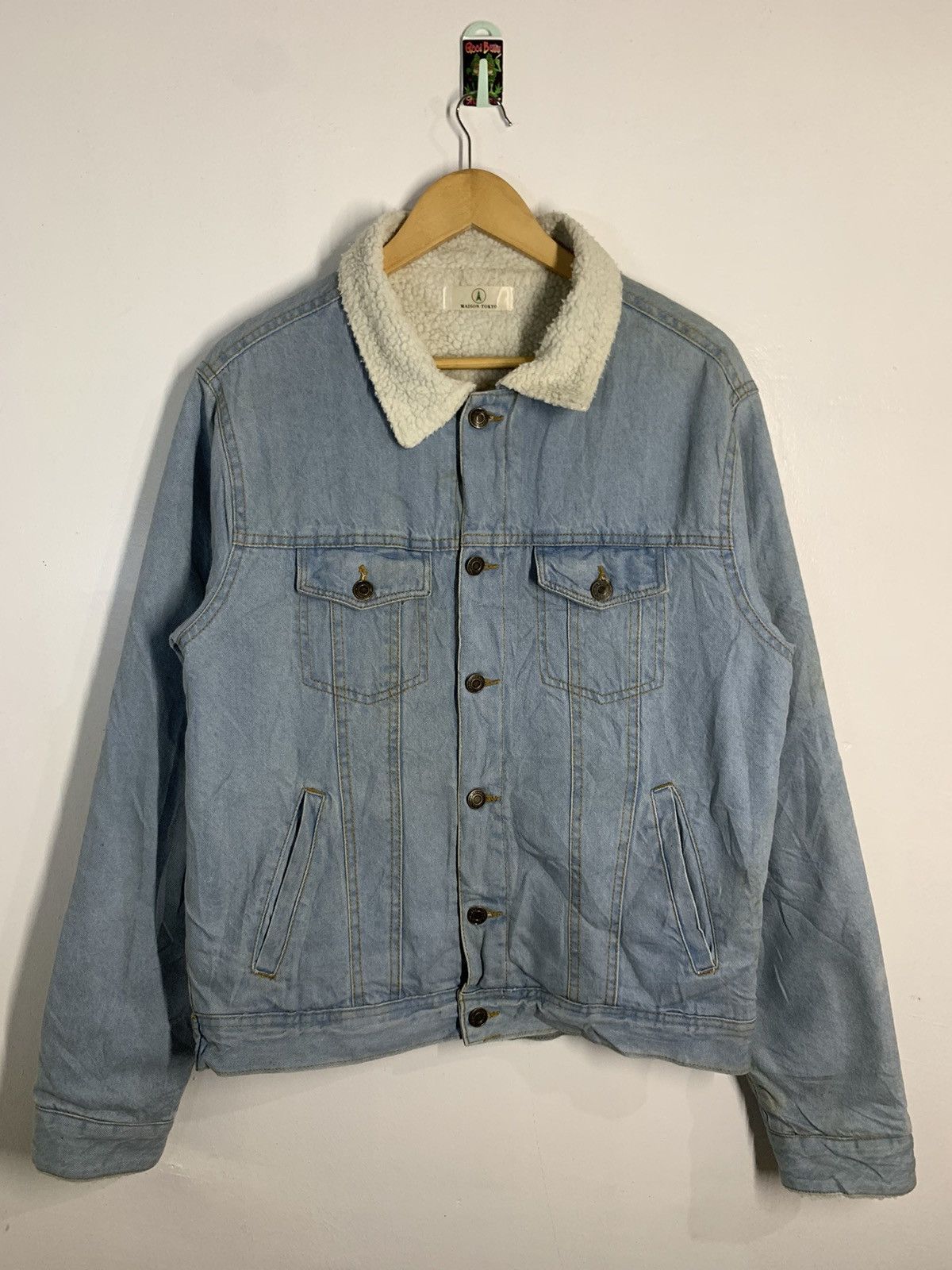 Japanese Brand × Vintage Vintage Maison Tokyo Sherpa Jean Jacket Size US L / EU 52-54 / 3 - 1 Thumbnail