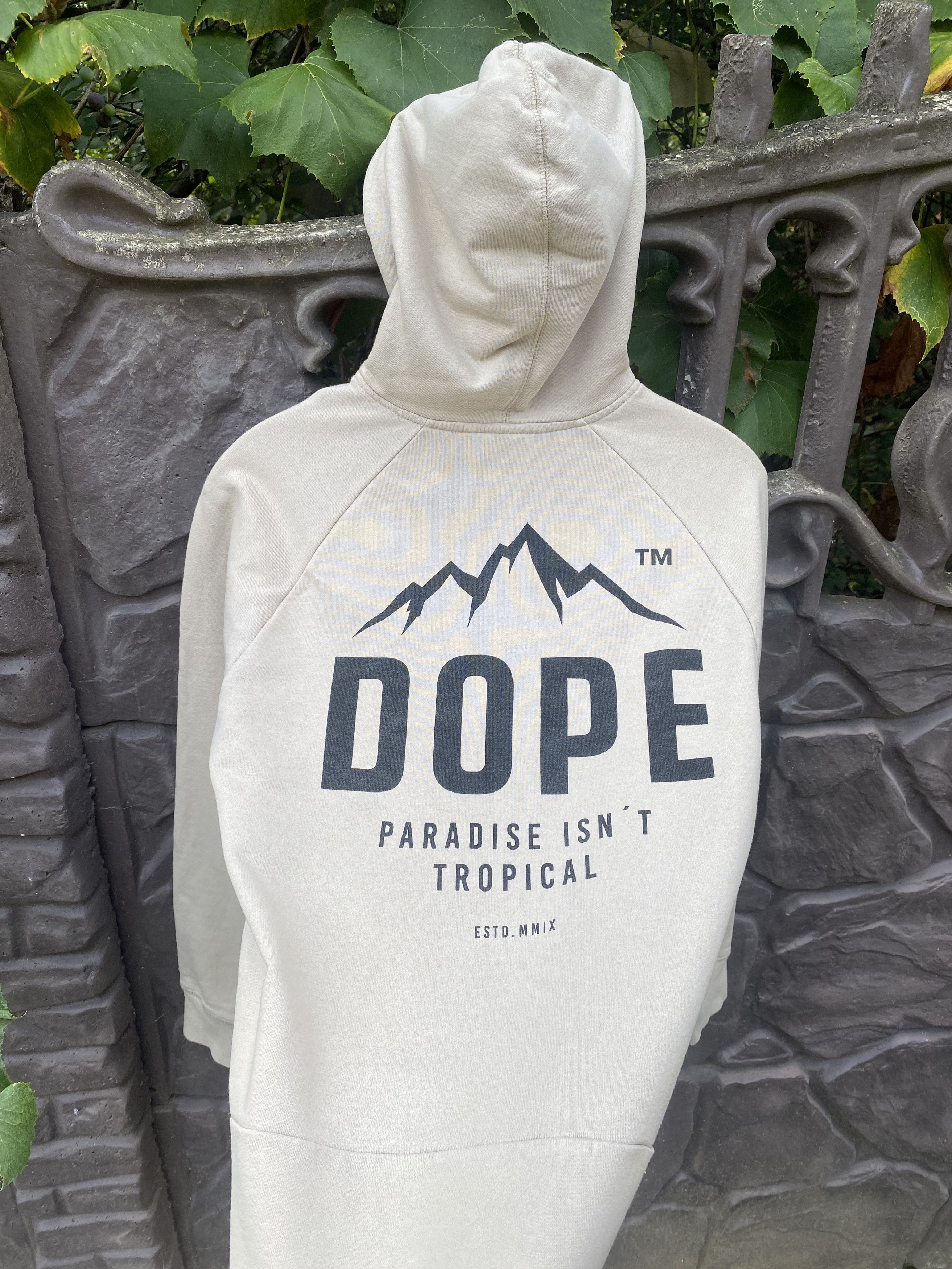 Vintage DOPE HOODIE MENS PARADISE ISN‘T TROPICAL Size US S / EU 44-46 / 1 - 8 Thumbnail