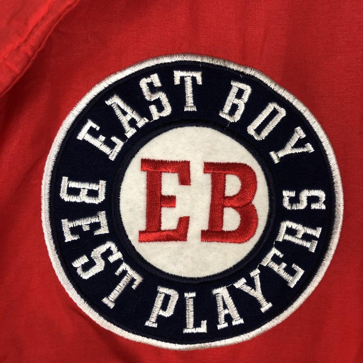 Japanese Brand 📌VINTAGE BOMBER JACKET EAST BOY EMBROIDERY BIG LOGO Size US M / EU 48-50 / 2 - 18 Thumbnail