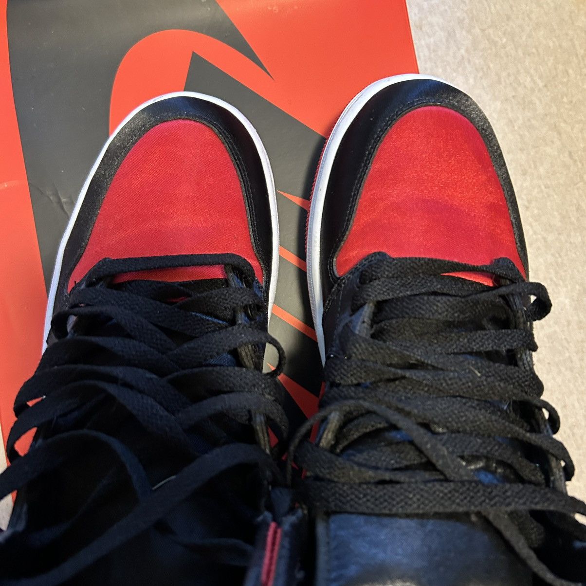 Jordan Brand Jordan 1 Retro High Satin Bred Size US 11.5 / IT 41.5 - 4 Thumbnail