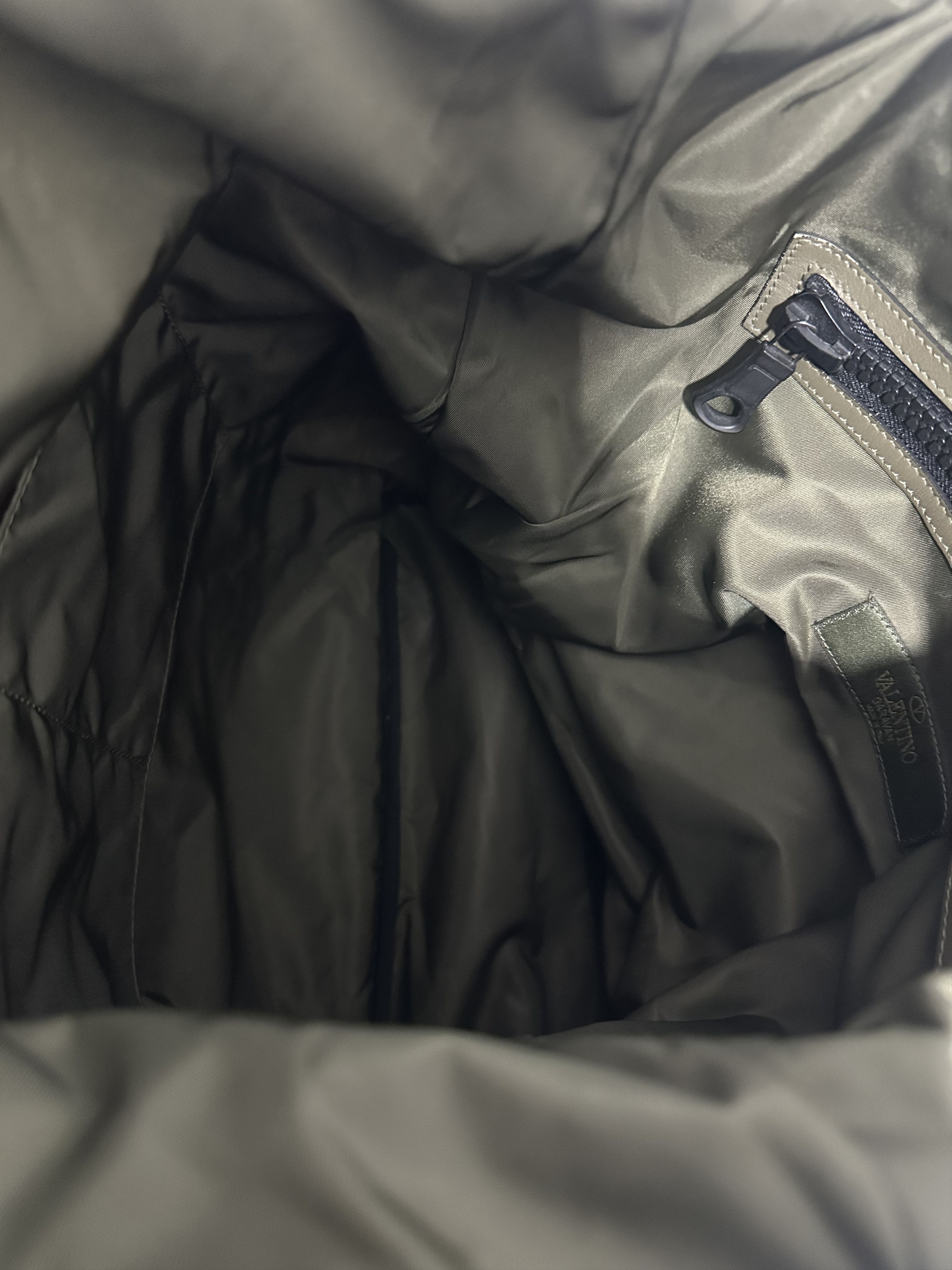 Valentino Valentino Garavani Camouflage Backpack Nylon and Leather Size ONE SIZE - 6 Thumbnail