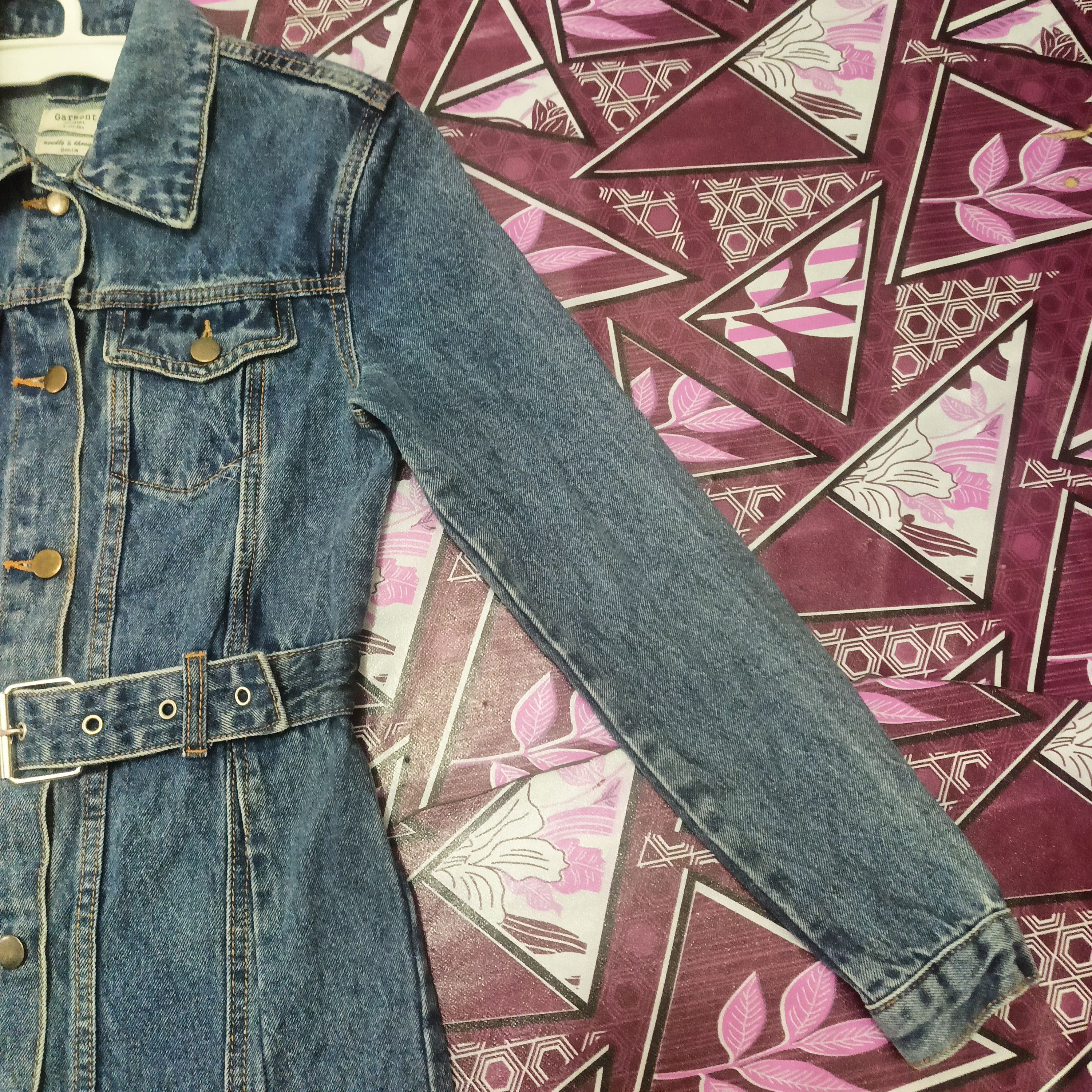 If Six Was Nine Garment Document Denim Long Jacket Button Size S / US 4 / IT 40 - 3 Thumbnail