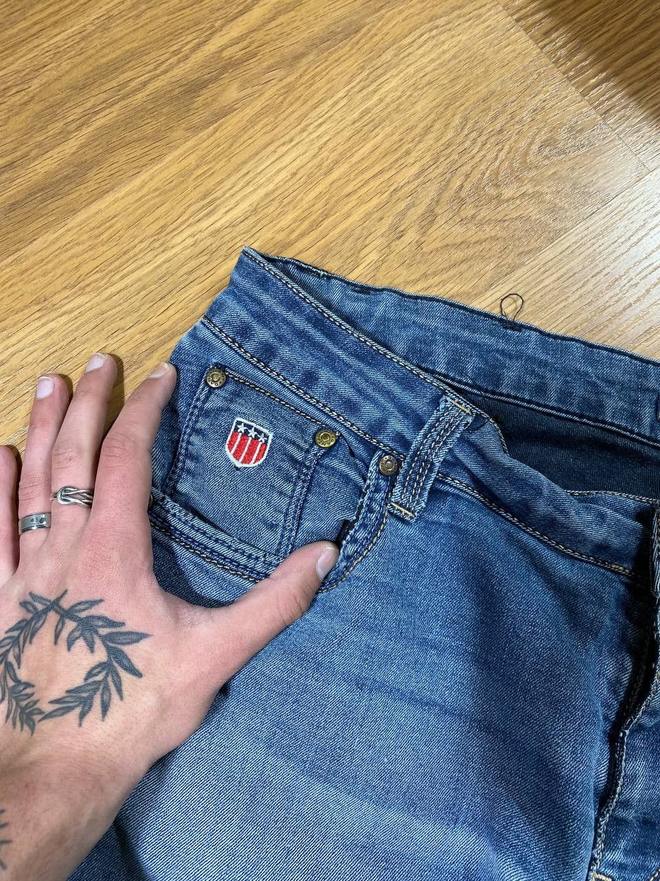 Other Gant Men Jeans Denim Pants Trousers Straight Regular Fit Size US 32 / EU 48 - 11 Thumbnail