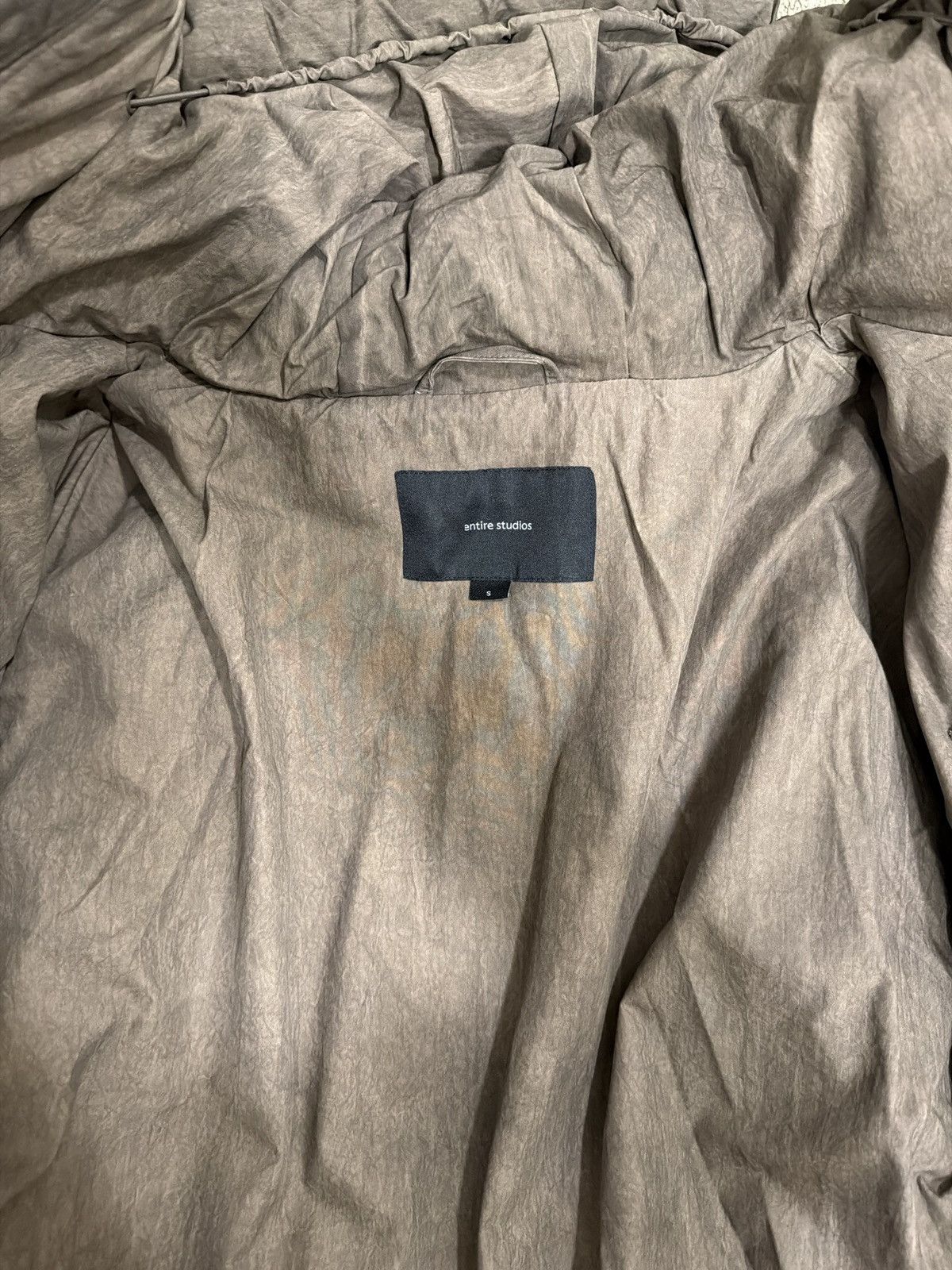 Entire Studios Entire Studios Brown XR Down Jacket Size US S / EU 44-46 / 1 - 4 Thumbnail
