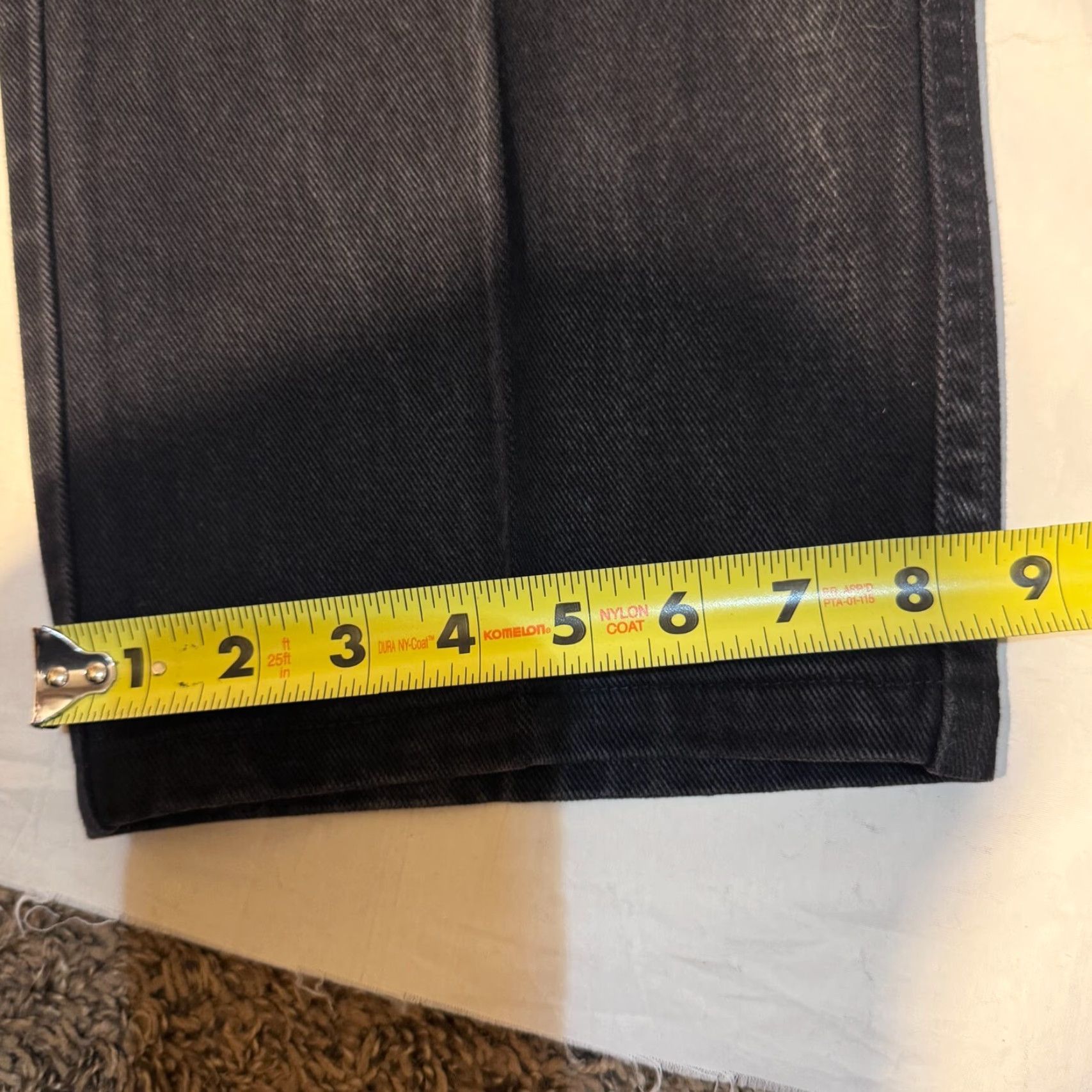 Harley Davidson VINTAGE Harley-Davidson Jeans Womens 32x28 Black Denim Bootcut Straight 90s Biker USA Logo Harley-Davidson 5-Pocket Design Size 24" / US 00 / IT 34 - 5 Thumbnail