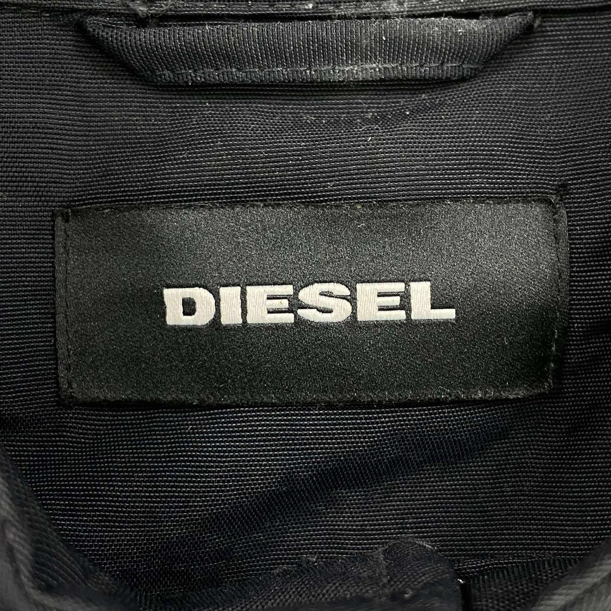 Diesel Nylon Biker Jacket Size US M / EU 48-50 / 2 - 6 Thumbnail