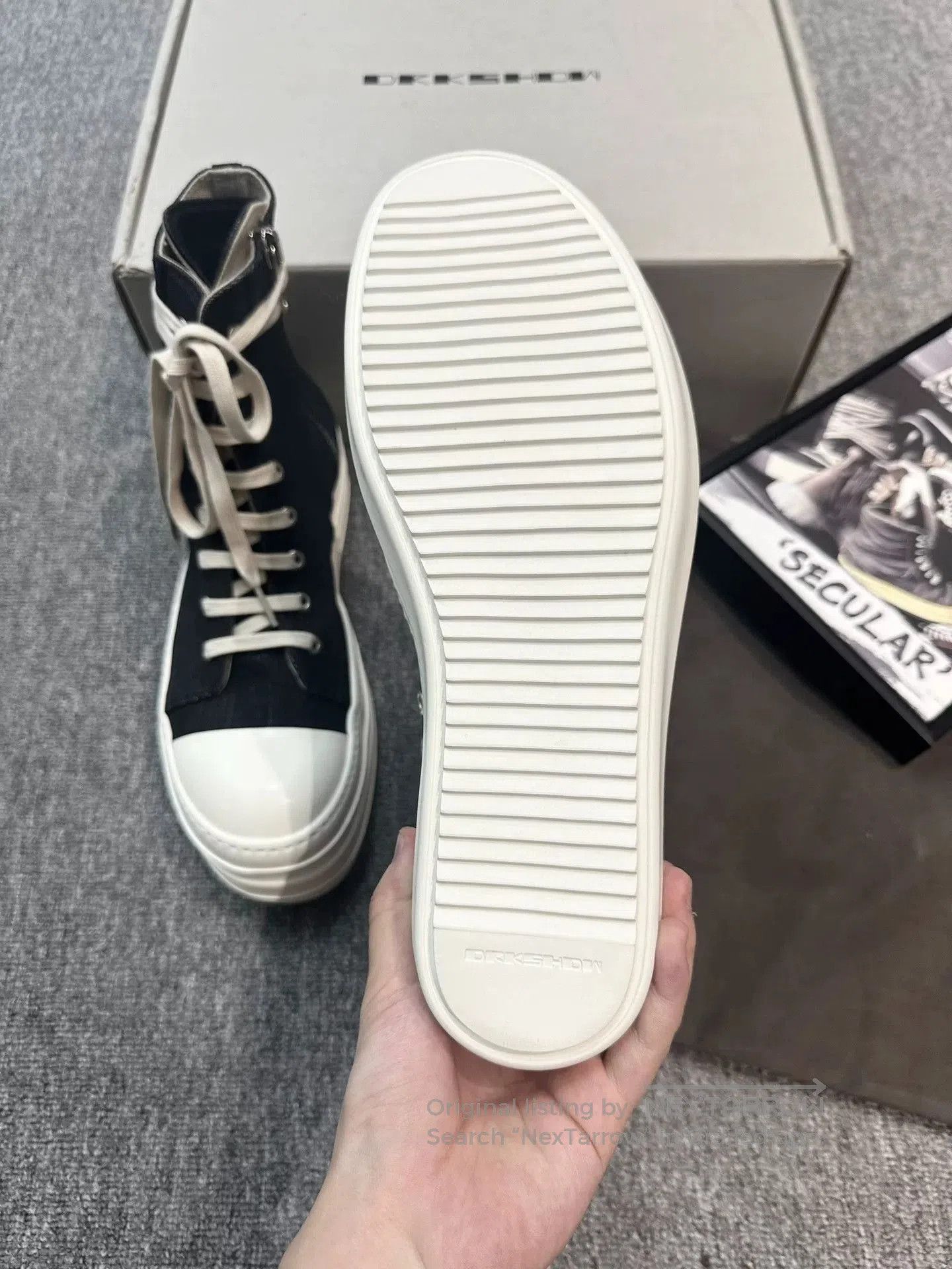Rick Owens rick owens thick sole casual sneakers. Size US 9 / EU 42 - 7 Thumbnail
