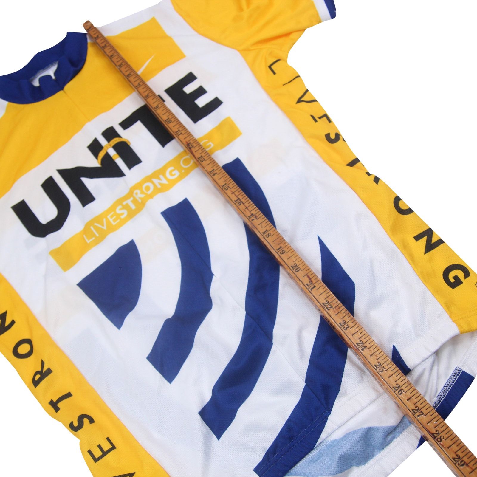 Nike × Vintage Vintage Nike Livestrong Unite Cycling Jersey Size US XXL / EU 58 / 5 - 7 Thumbnail