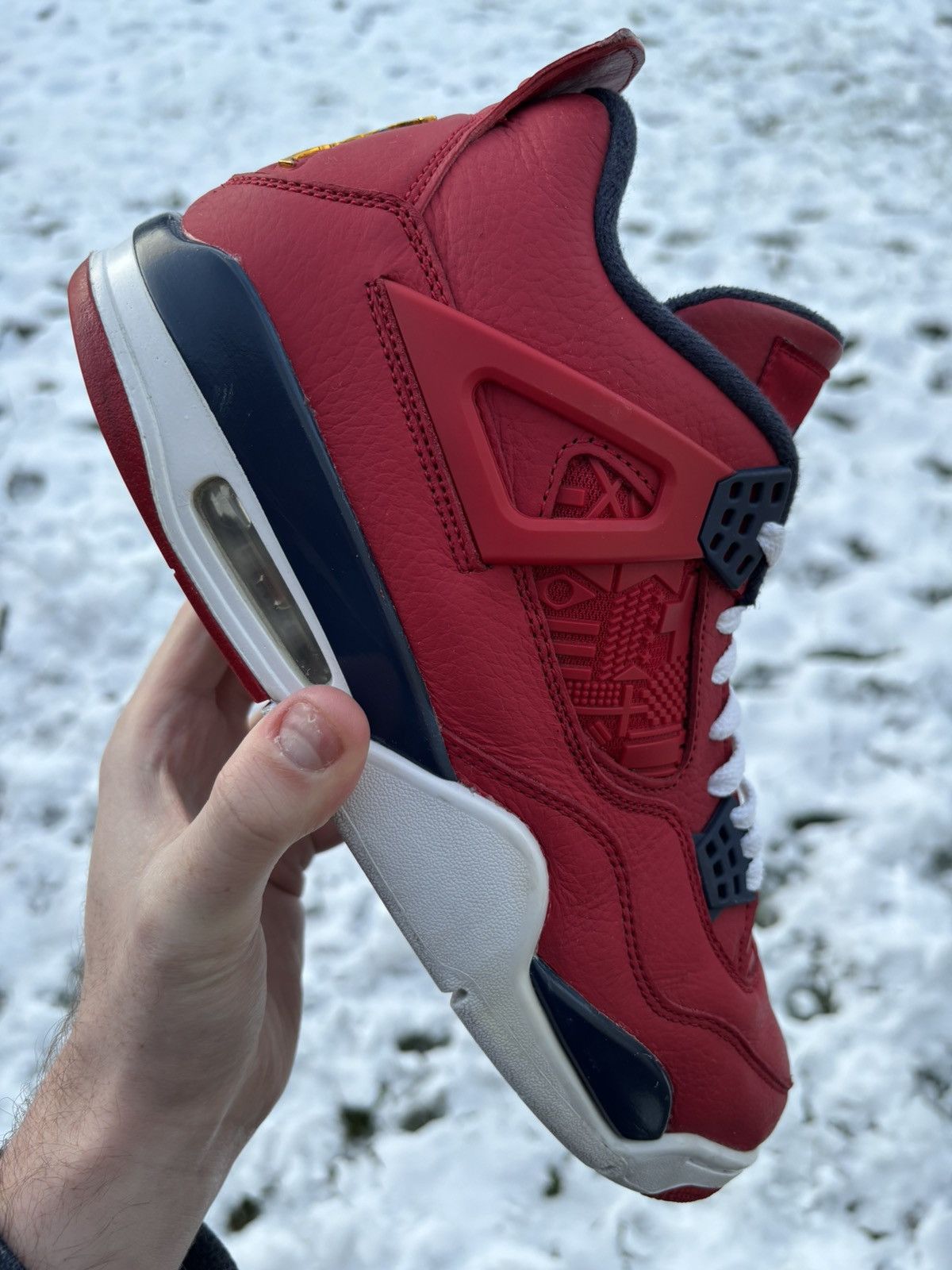 Jordan 4 Retro FIBA 2019 Size 11.5 THESE ARE NOT WORTH $200!  main image 3