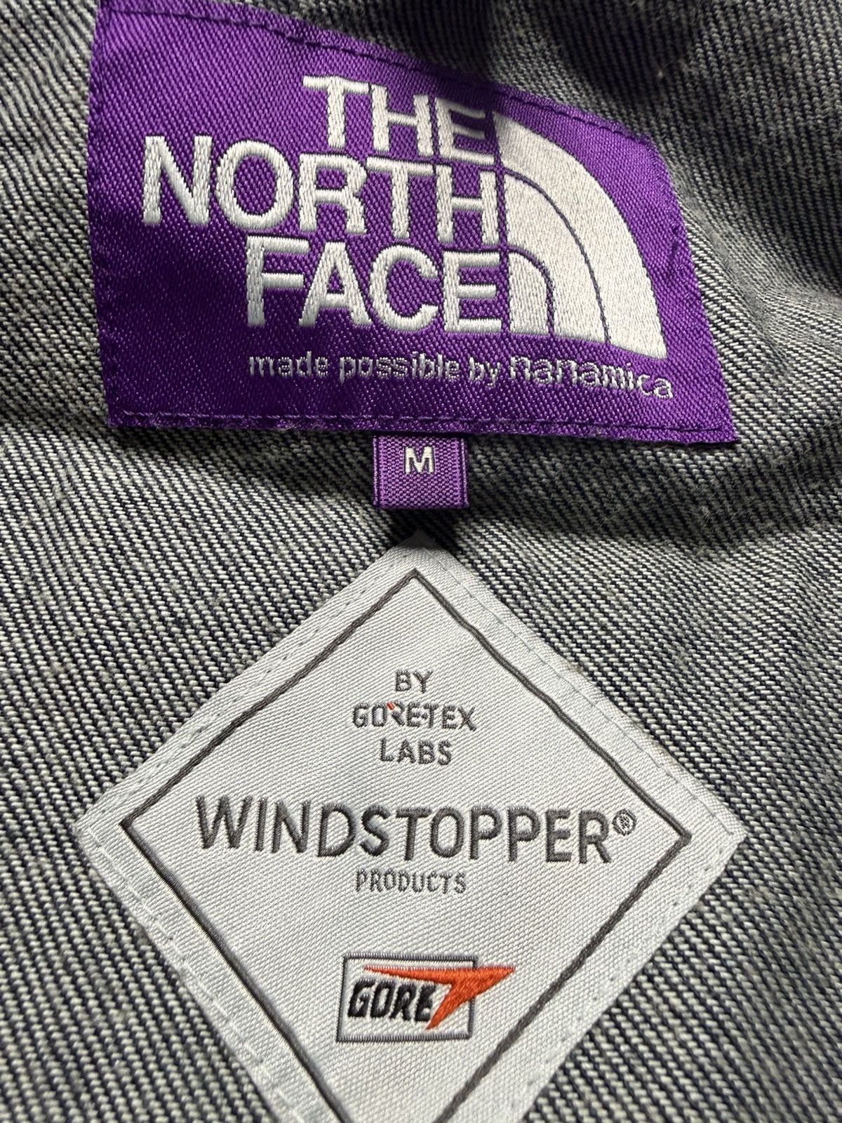 Nanamica × The North Face Purple Label TNF X NANAMICA Purple Label Denim Windstopper Field JKT Size US M / EU 48-50 / 2 - 10 Thumbnail