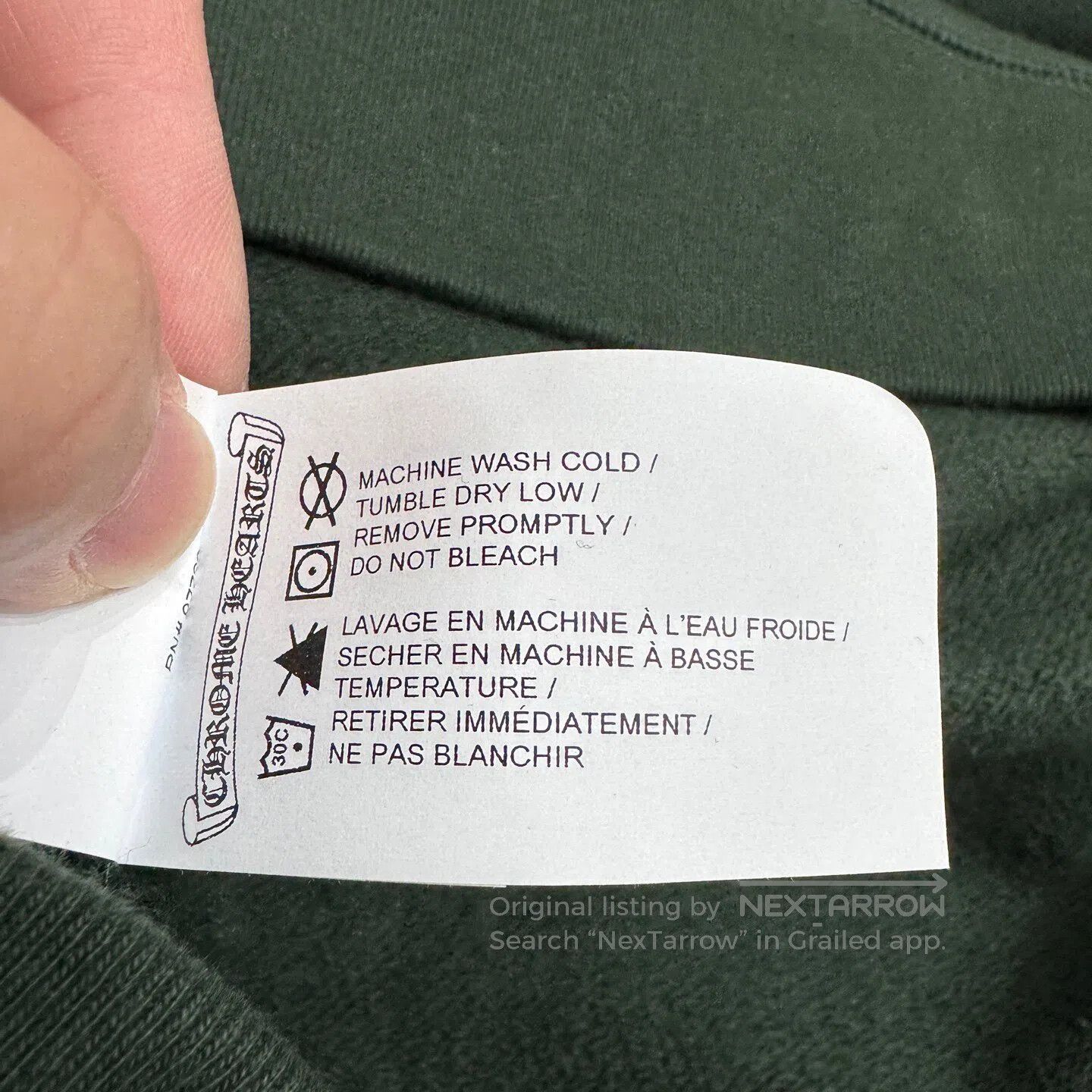 Chrome Hearts CHROME HEARTS Short-sleeved garment embroidered with lette Size US XXL / EU 58 / 5 - 6 Thumbnail