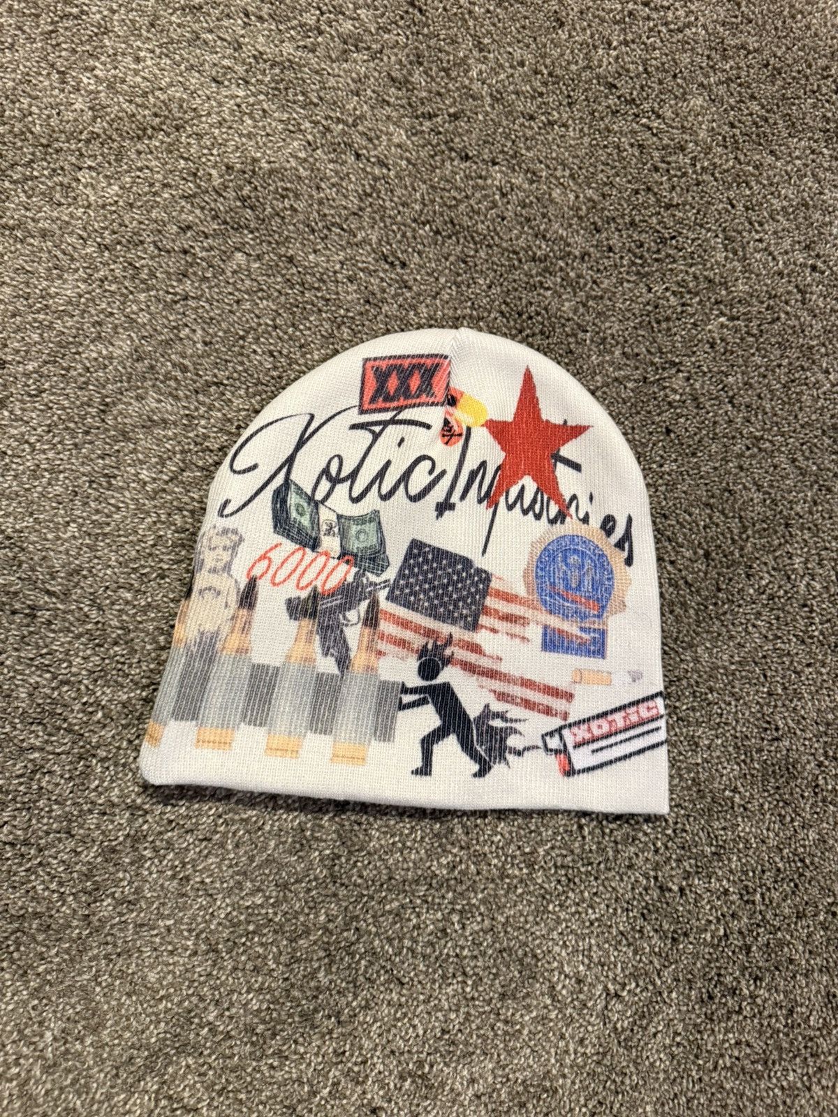 Other Graffiti Print Beanie Size ONE SIZE - 1 Thumbnail