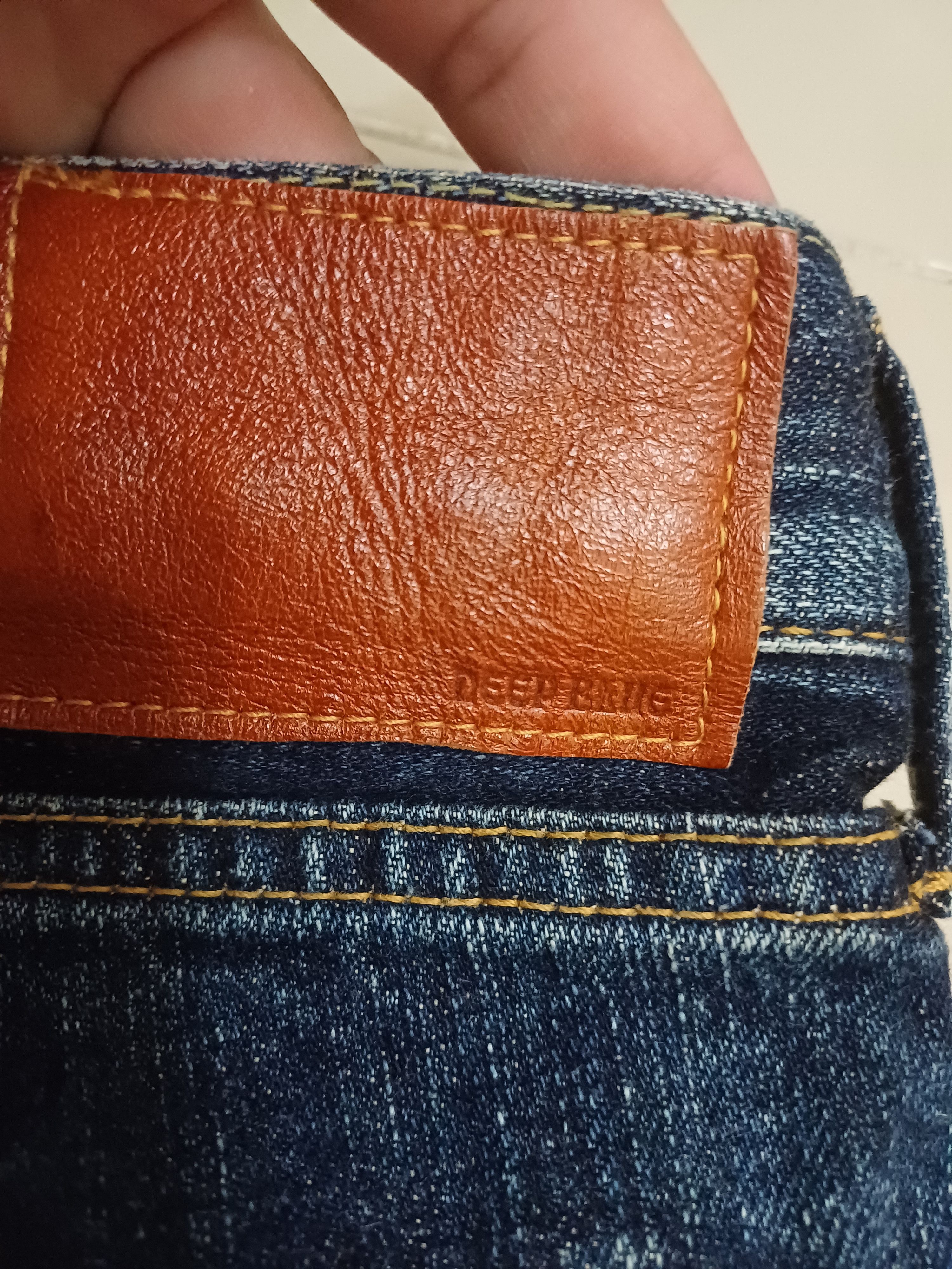 Japanese Brand Nice Jeans Deep Blue by Eternal Clothing Size 28" / US 6 / IT 42 - 9 Thumbnail