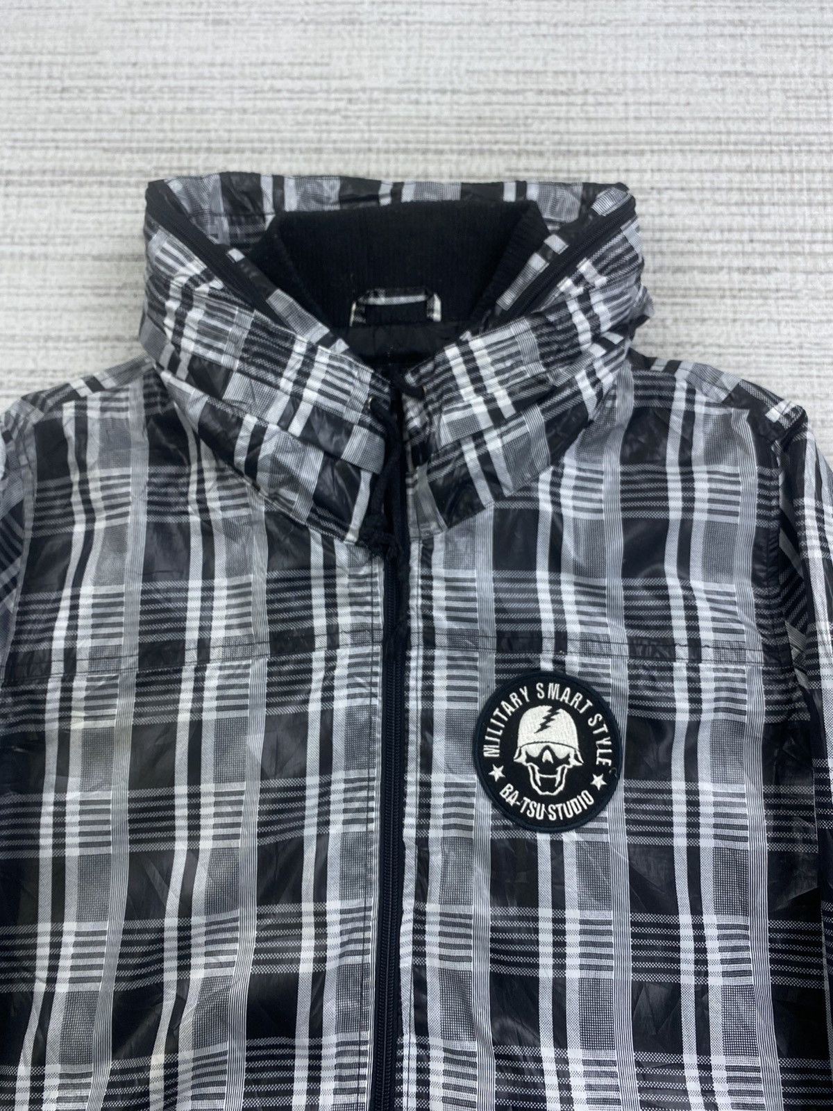 Japanese Brand × Vintage Vintage Ba-Tsu Studio Military Style Hidden Hoodie Jacket Size US M / EU 48-50 / 2 - 6 Thumbnail