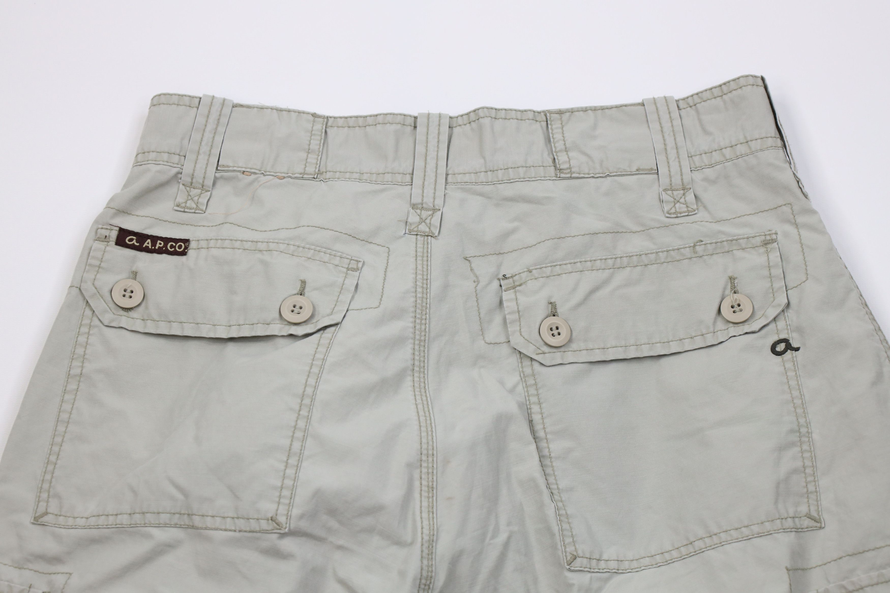 Vintage Vintage 90s Y2K Streetwear Convertible Cargo Pants Green Size US 30 / EU 46 - 13 Thumbnail