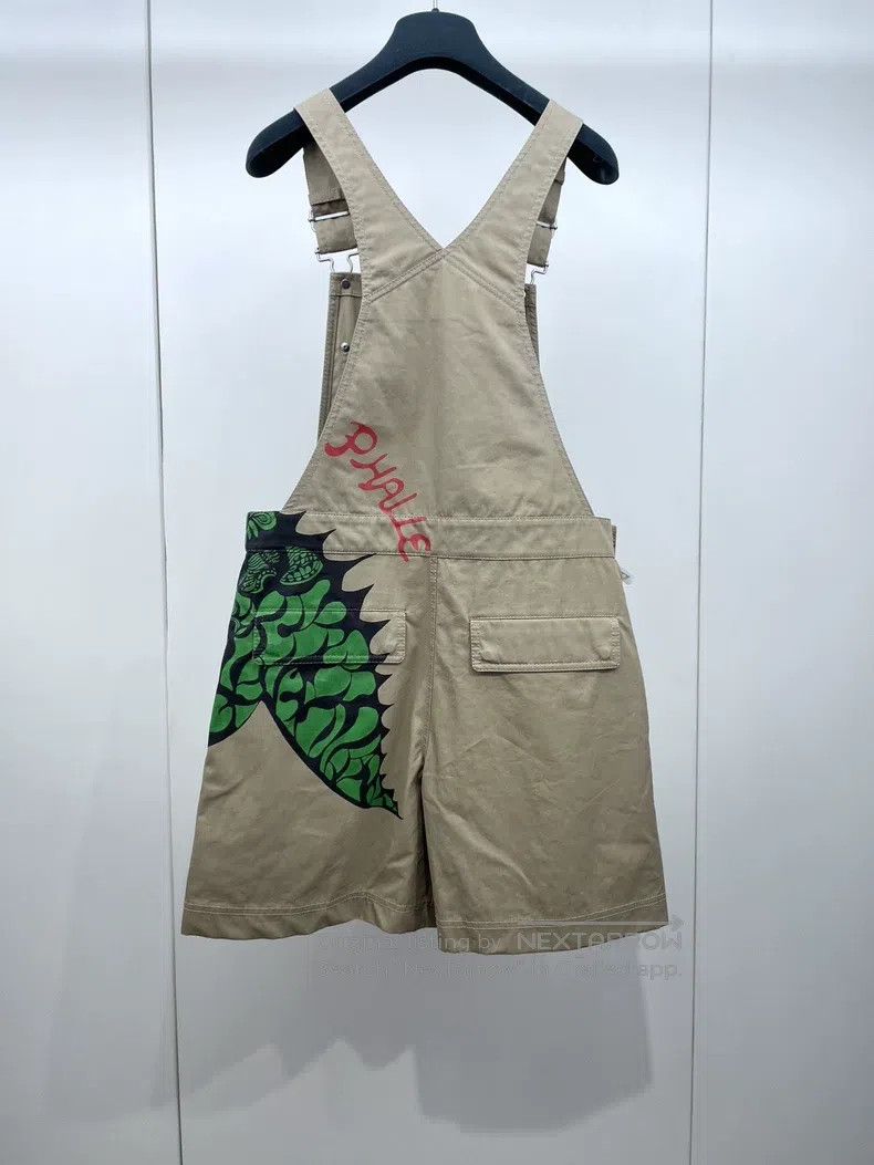 Dior Dior 24 new green dinosaur bib pants Size 24" / US 00 / IT 34 - 2 Thumbnail