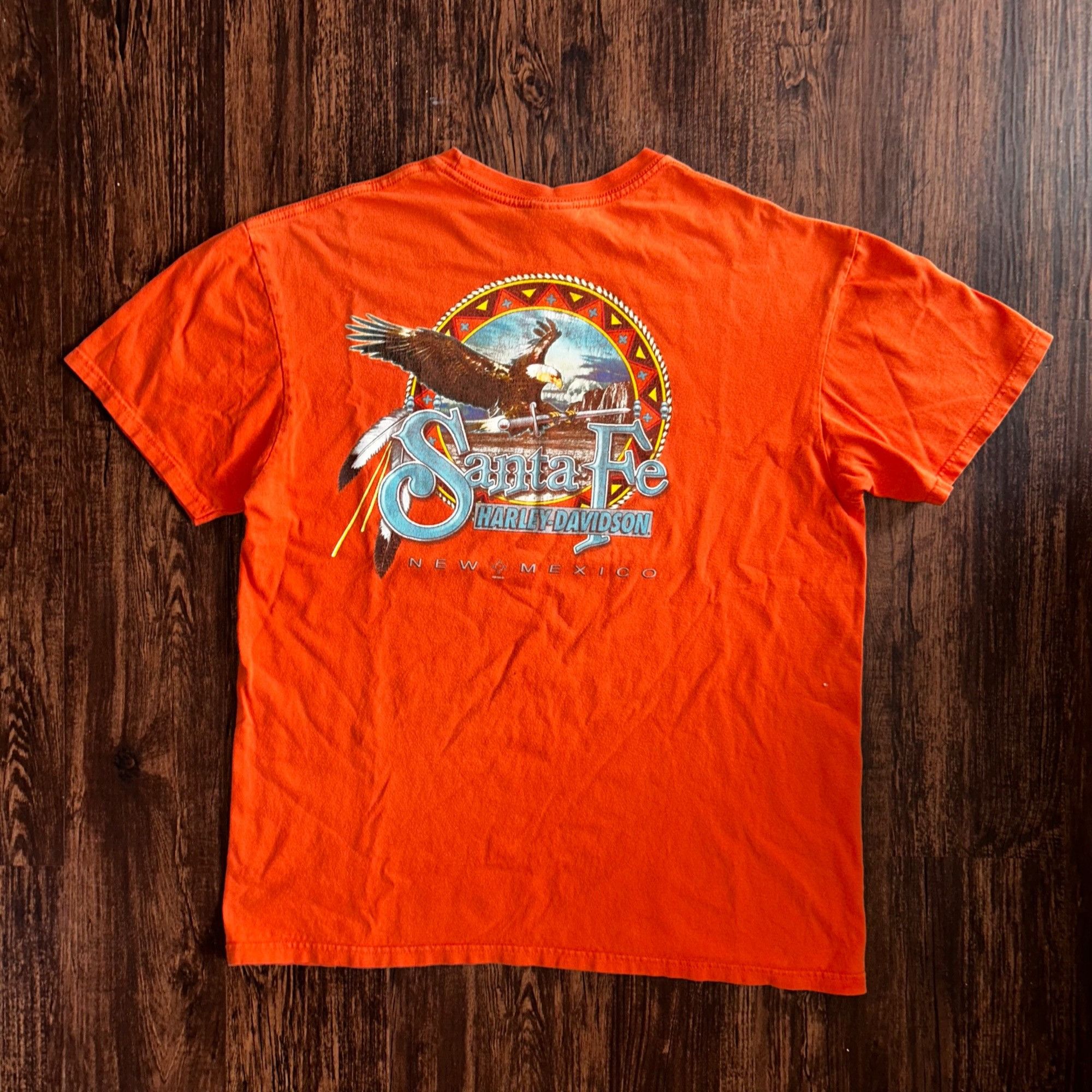 Vintage Vintage/Y2K Style Harley Davidson Shirt Size US XL / EU 56 / 4 - 4 Thumbnail
