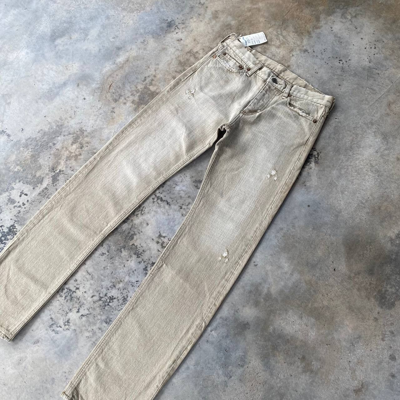 Studio D'Artisan VINTAGE STUDIO DARTISAN PRISONER DENIM DISTRESSED W28 Size US 28 / EU 44 - 3 Thumbnail