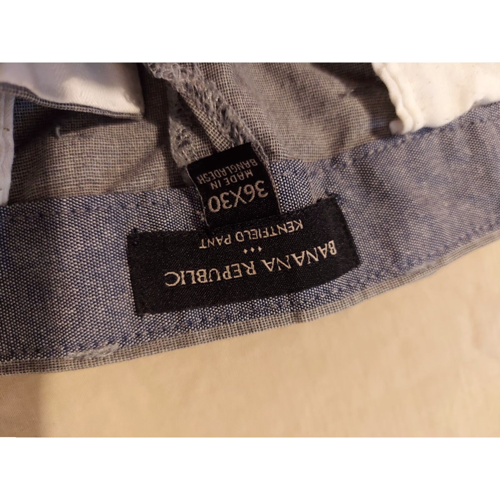 Banana Republic Banana Republic Pants Mens Chino Gray 36 Inseam 30 36x30 36x29 Dress Khaki Slack Trouser Regular Size 36 Mens Size US 36 / EU 52 - 4 Thumbnail