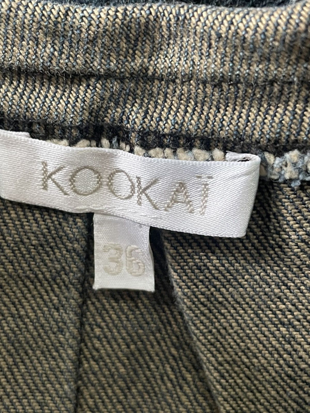 Designer Kookai Denim skirt Size 25" / US 0 / IT 36 - 4 Thumbnail