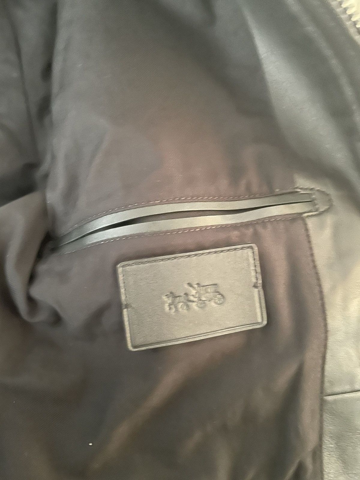 Coach Coach Suede Leather Jacket Size US M / EU 48-50 / 2 - 7 Thumbnail