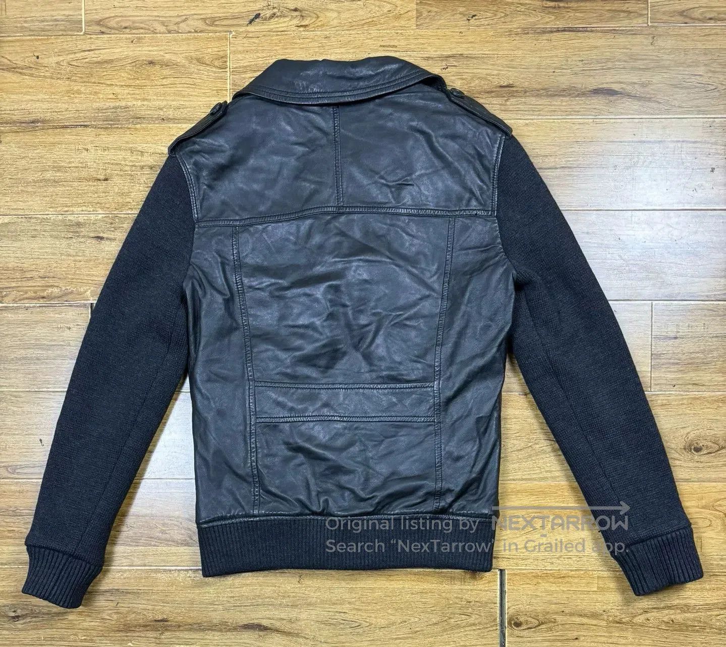 Dolce & Gabbana DG Men's Leather Jacket. Size US S / EU 44-46 / 1 - 2 Thumbnail