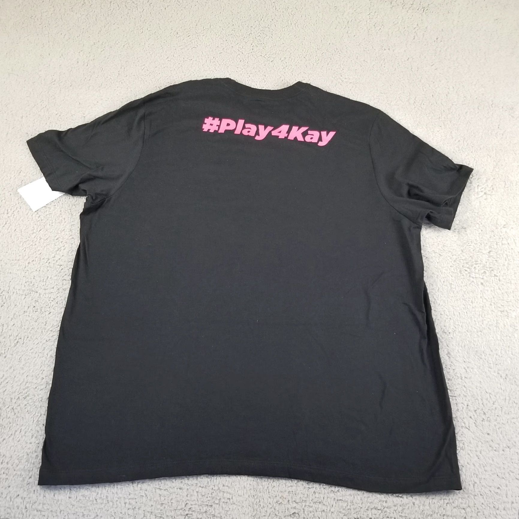 Nike Nike Dri-FIT Basketball T-Shirt Men XXL Black Breast Cancer Awareness Kay Yow Activewear Size US XXL / EU 58 / 5 - 7 Thumbnail