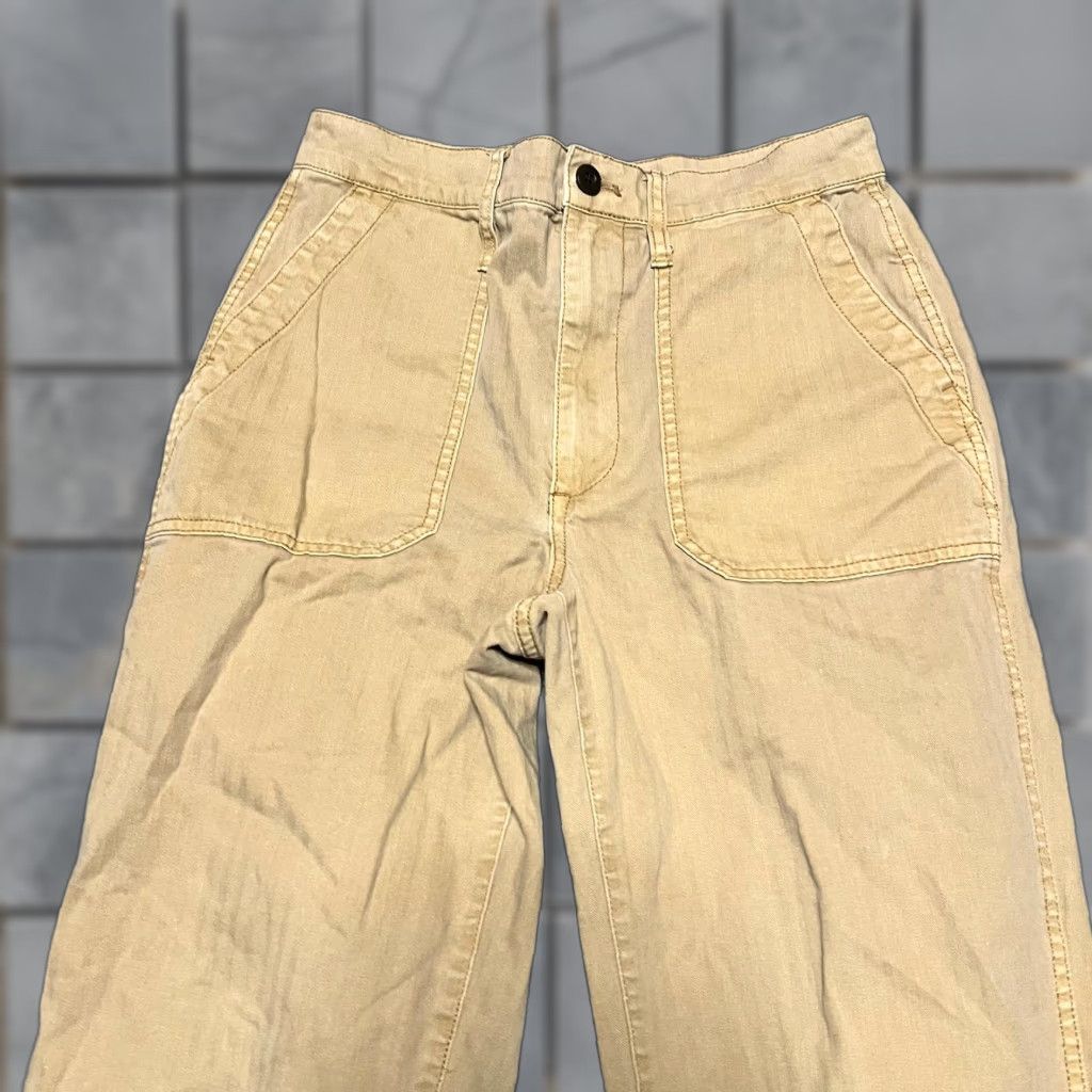Madewell Madewell Pants Womens 27 The Perfect Vintage Straight Workwear Ankle 27 Regular Brown Womens NC368 Size 27" / US 4 / IT 40 - 1 Thumbnail