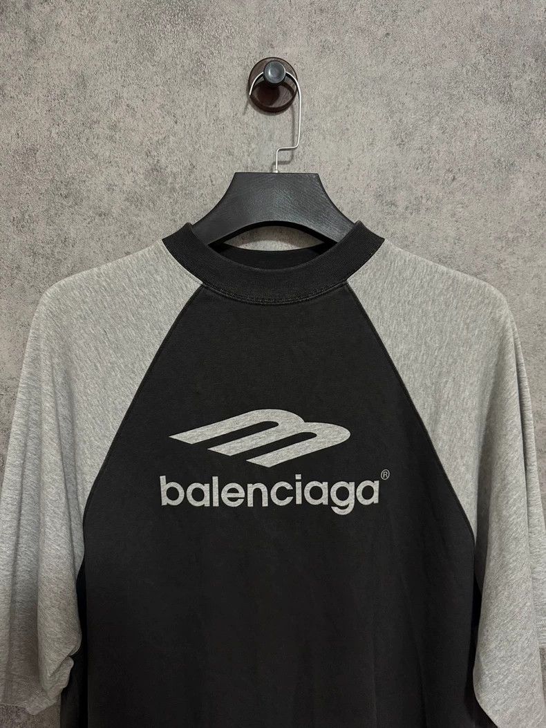 Balenciaga Balenciaga 3 B Patchwork Short Sleeves Size US M / EU 48-50 / 2 - 2 Thumbnail