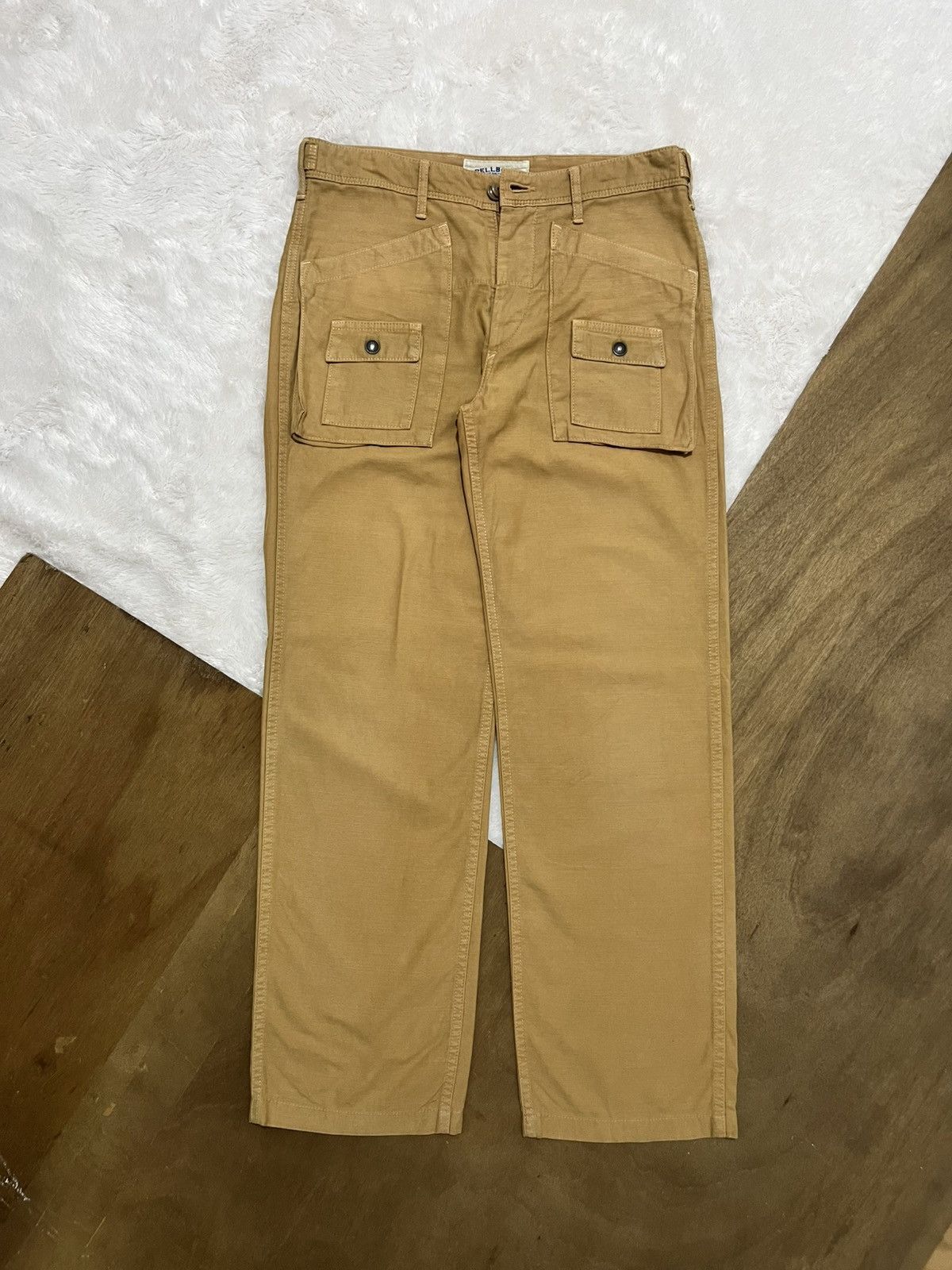 Other Spellbound Domingo Japan Utility Cargo Workwear Pants Beige Size US 30 / EU 46 - 1 Thumbnail