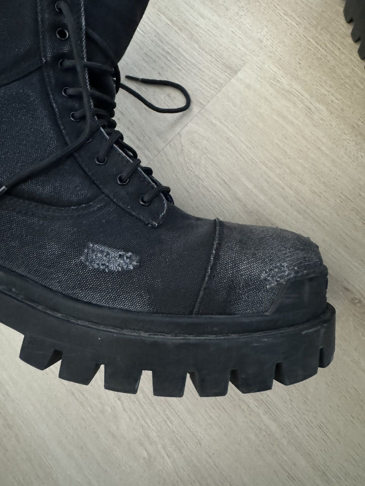 Balenciaga Balenciaga FW22 Combat Boots Size US 11 / EU 44 - 6 Thumbnail