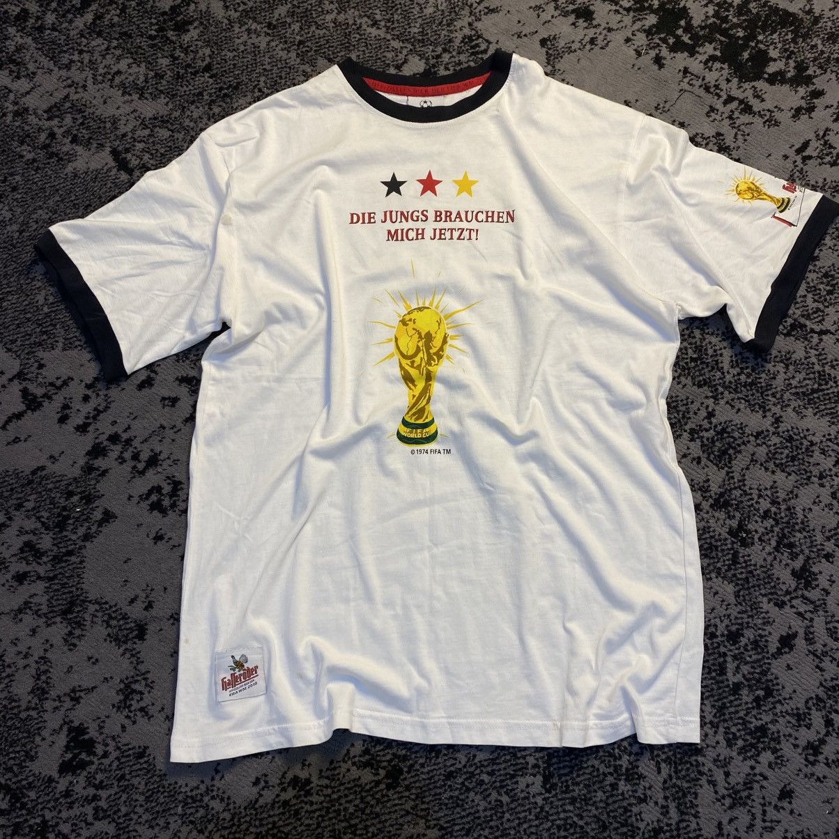 2000s Germany Fifa World Cup Ringer Tee 🔥