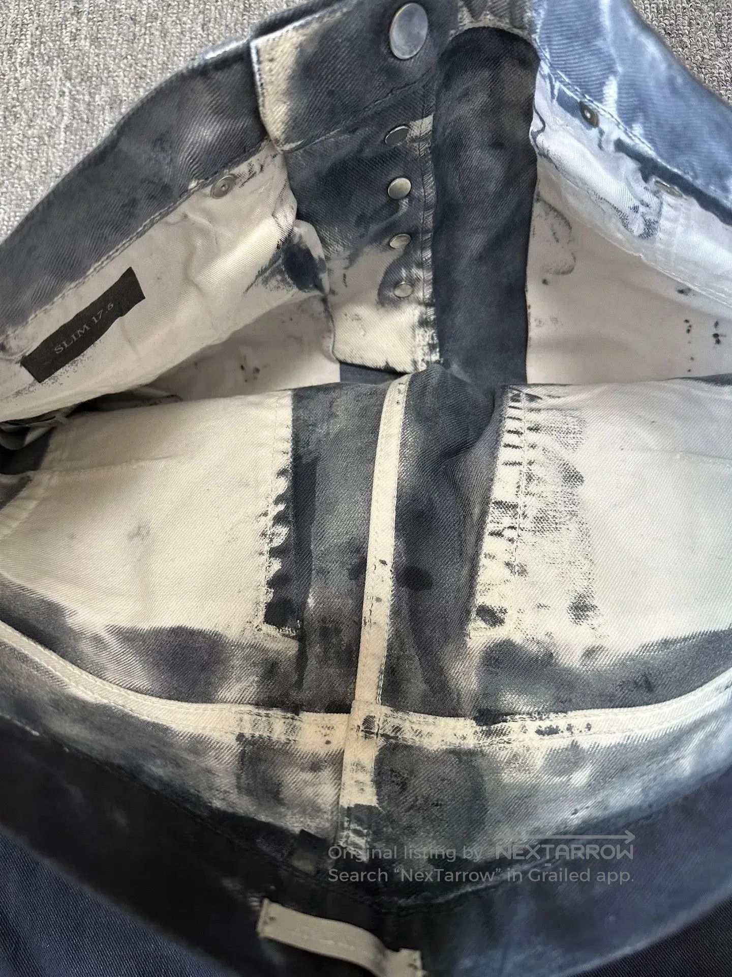 Dior Dior Homme Paint Splatter Jeans. Size US 28 / EU 44 - 5 Thumbnail