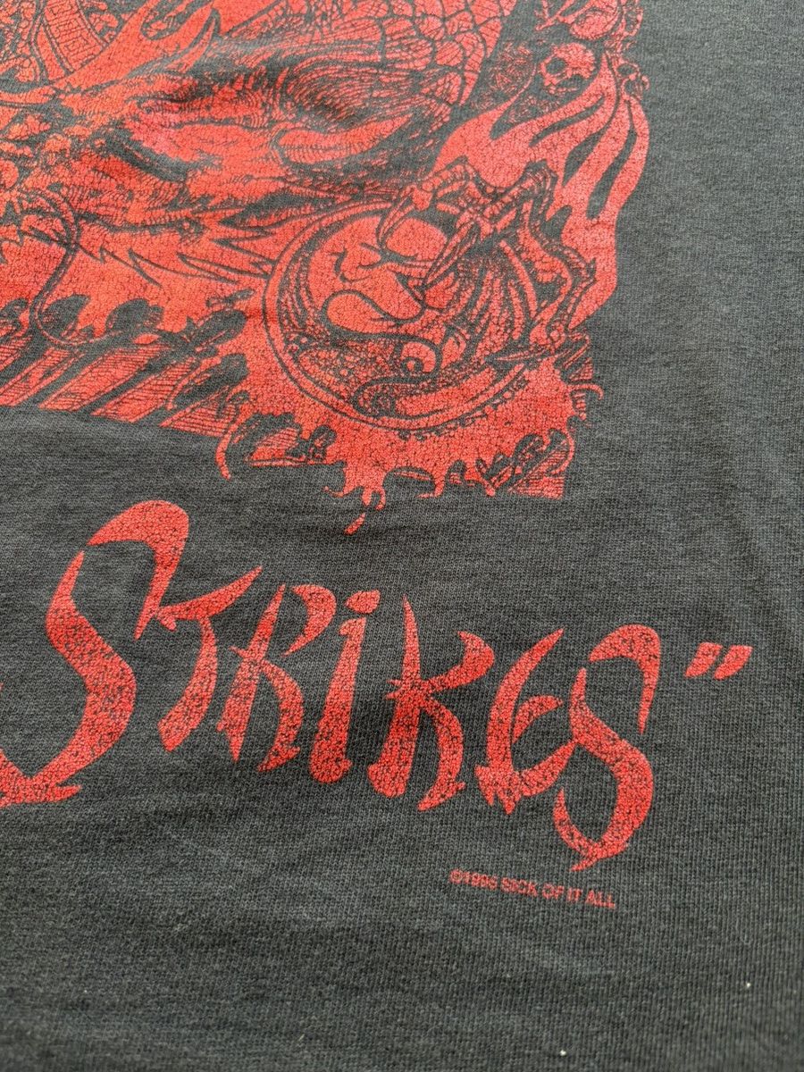 Vintage Vintage Sick Of It All “The Pain Strikes Back” 1995 Classic Size US L / EU 52-54 / 3 - 8 Thumbnail
