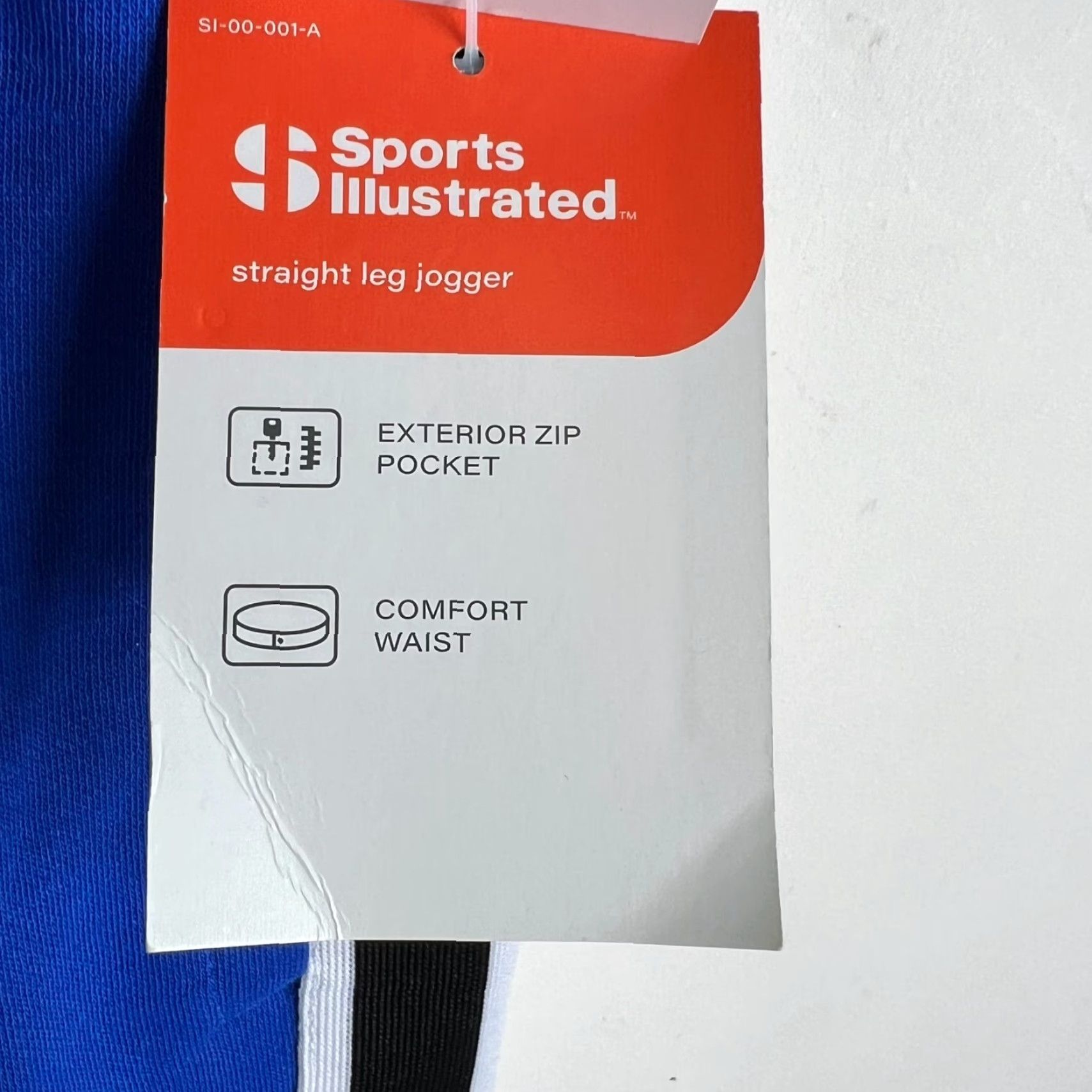 Vintage Sports Illustrated Mens Training Jogger Pants 2XL Blue Pockets 42X33 Size US 39 - 6 Thumbnail
