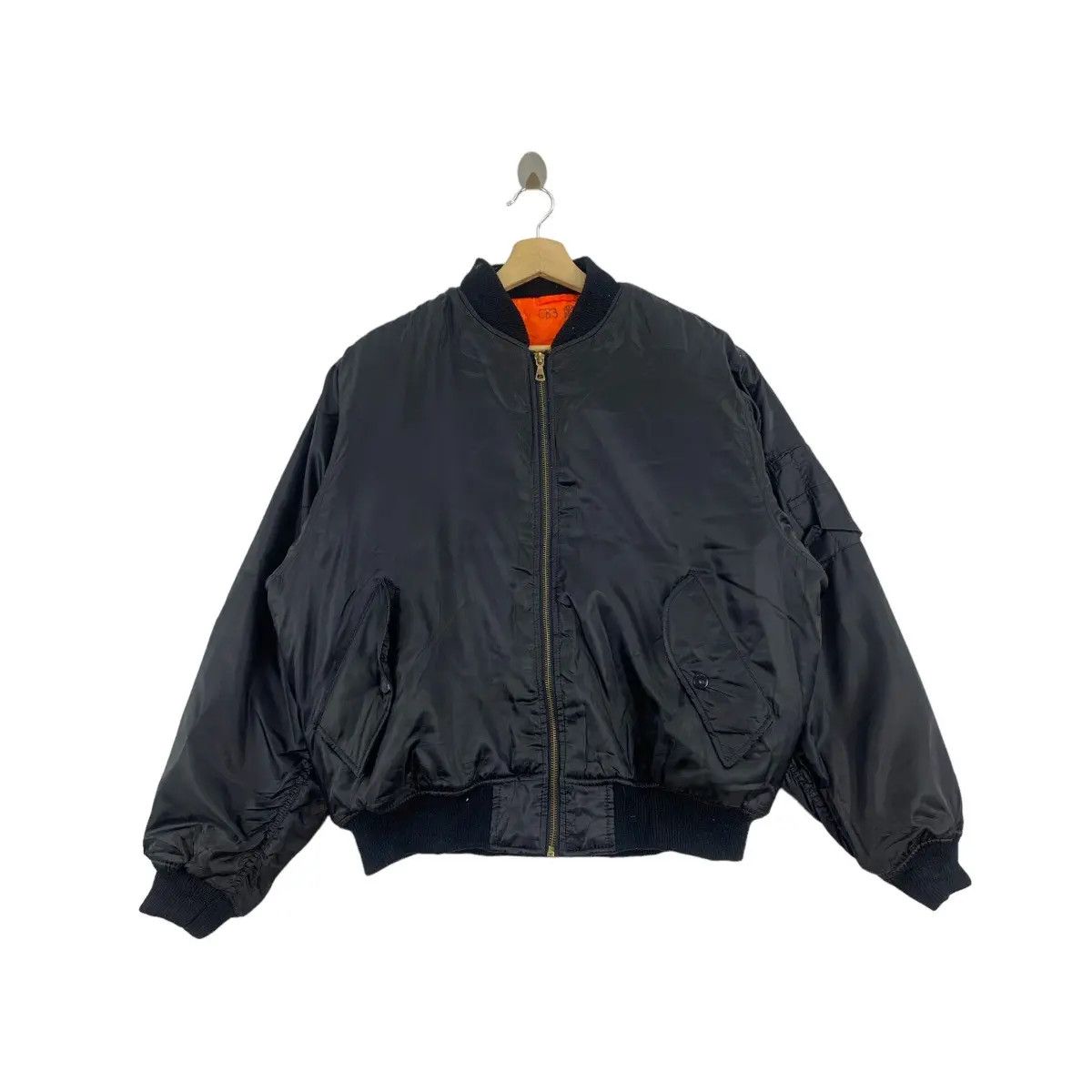 Vintage Vintage USAF AIR FORCE USA MA-1 Flight Bomber Jacket World Size US M / EU 48-50 / 2 - 1 Thumbnail