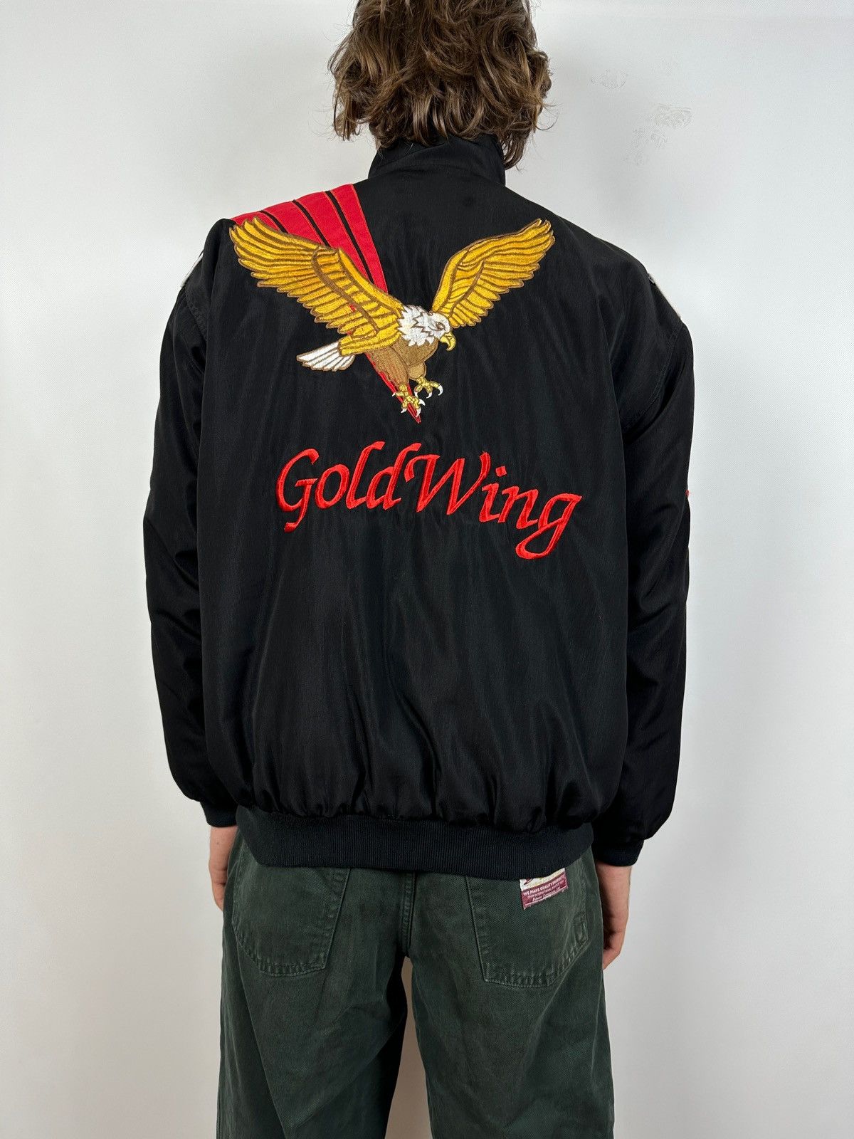 Honda Vintage Honda Gold Wing Racing F1 Snap On Jacket Size US M / EU 48-50 / 2 - 2 Thumbnail