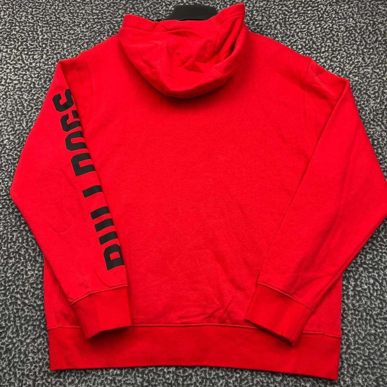 Nike Nike Hoodie Men Red Georgia Bulldogs NCAA Pullover New M Size US M / EU 48-50 / 2 - 2 Thumbnail