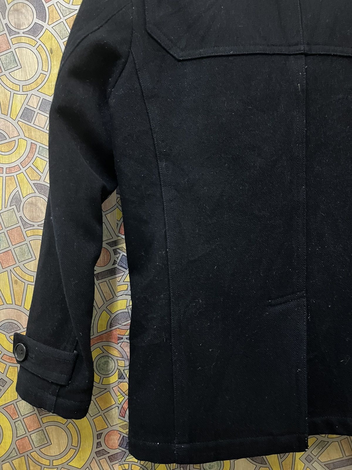Black Barrett BLACKBARRETT peacoat Black Barrett by Neil Barrett. (GJ35) Size US M / EU 48-50 / 2 - 6 Thumbnail