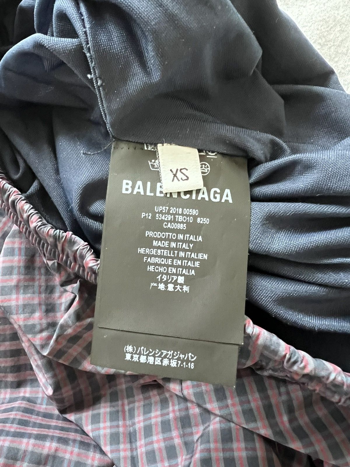 Balenciaga Balenciaga Zip Off Checkered Track Pants Size US 28 / EU 44 - 6 Thumbnail
