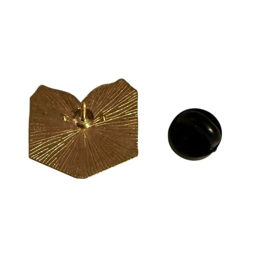 Other Read More Book Shaped Enamel Pin Black With Gold Detailing B Size ONE SIZE - 4 Thumbnail