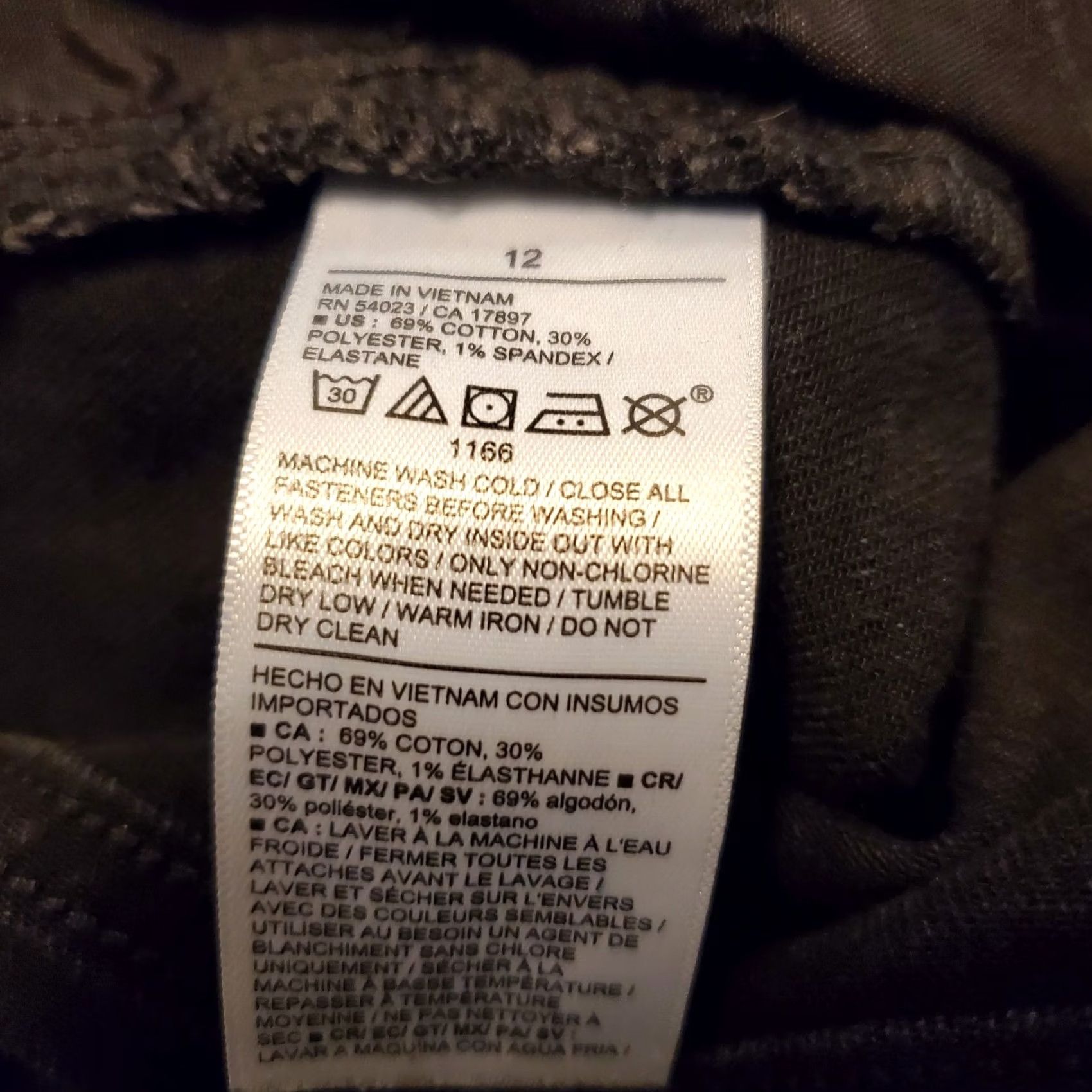 Old Navy Old Navy Womens Black High Rise Wow Wide Leg Jeans Size 12 Cotton Blend Grunge 90s Size 34" / US 12 / IT 48 - 7 Thumbnail