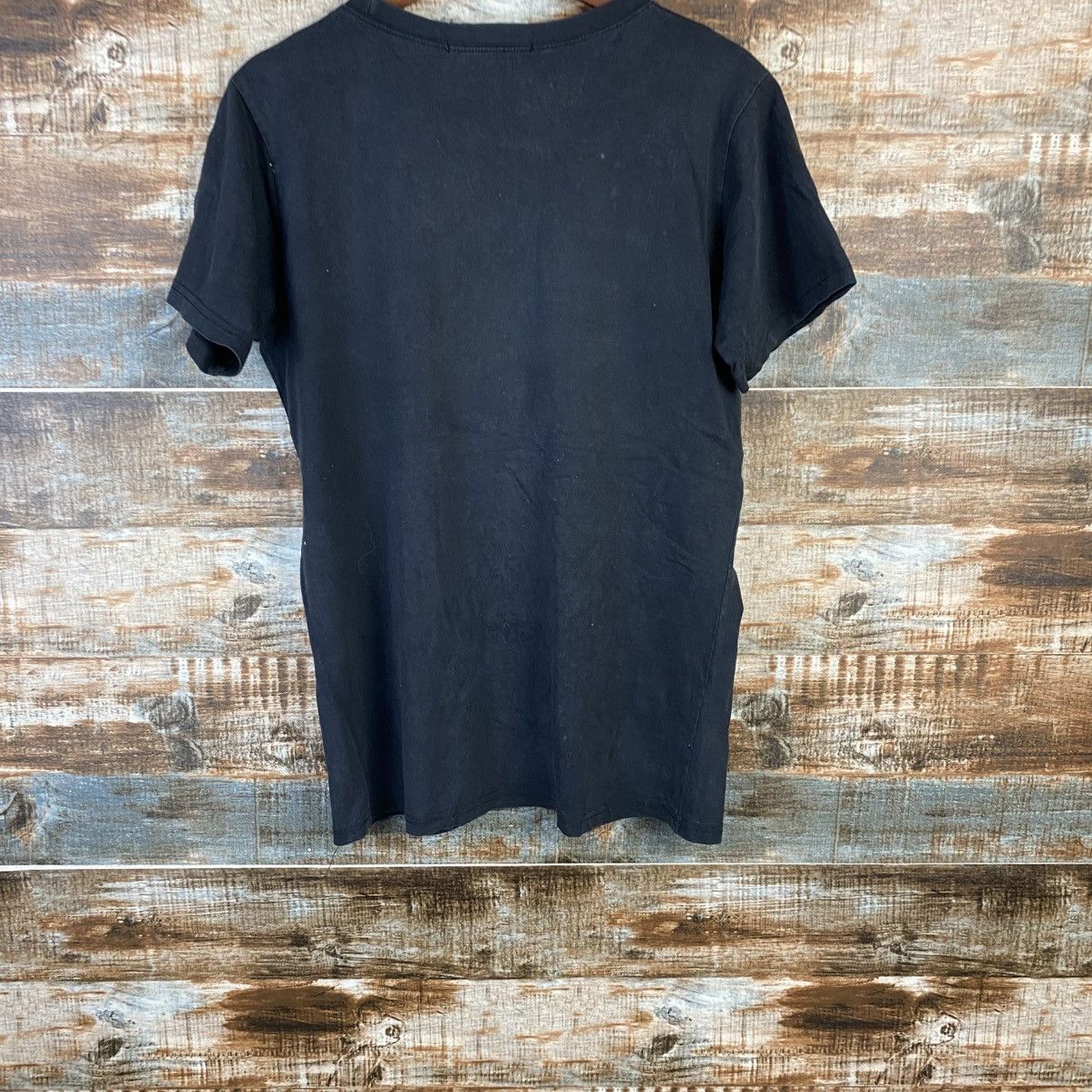 Vintage DL St Lauren 1976 Paris Black T-Shirt #C1186 Size M / US 6-8 / IT 42-44 - 13 Thumbnail